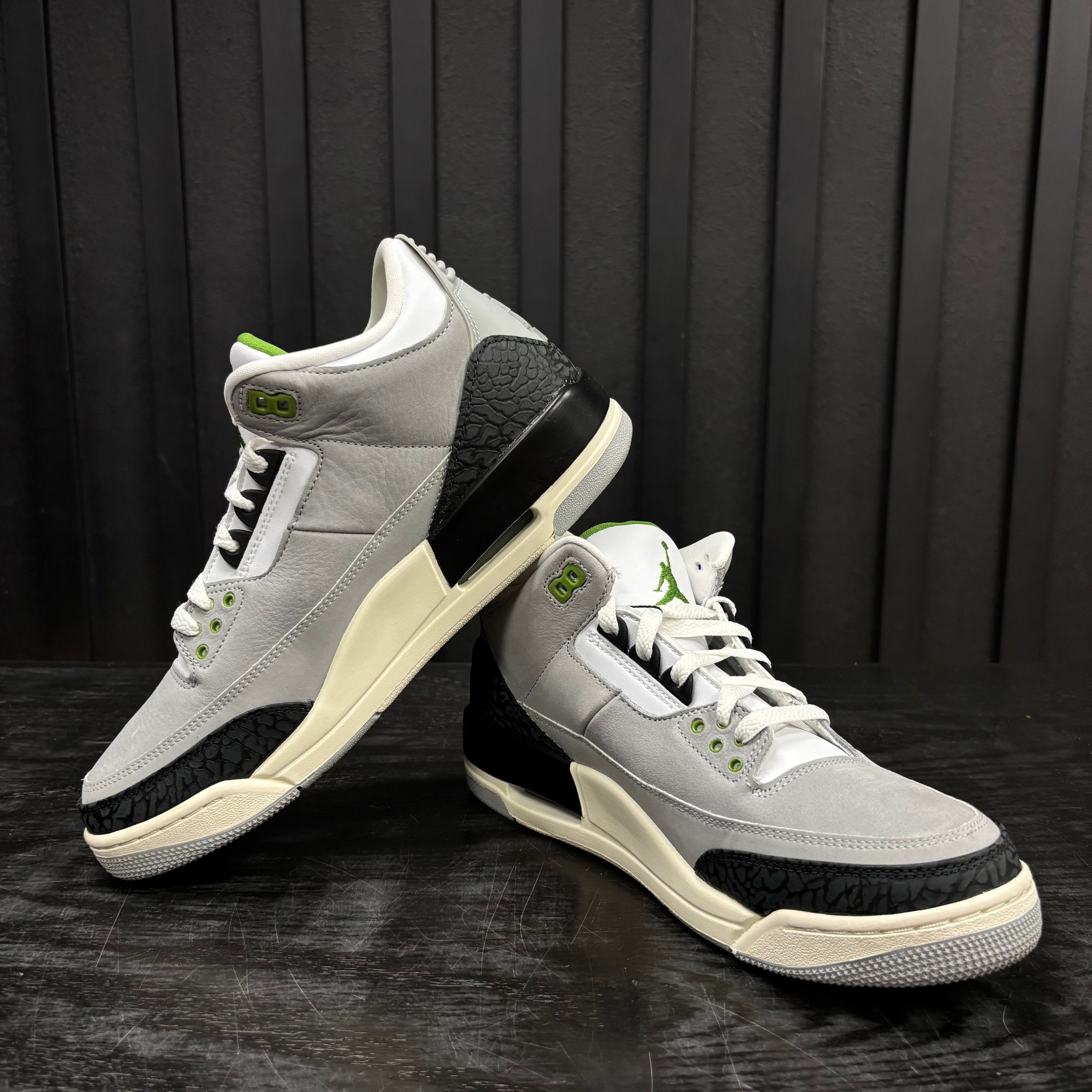 Jordan 3 Retro Chlorophyll - Used - 4473