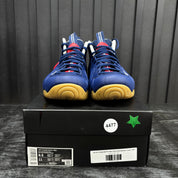 Nike Air Foamposite Pro Blue Void University Red - Used - 4477