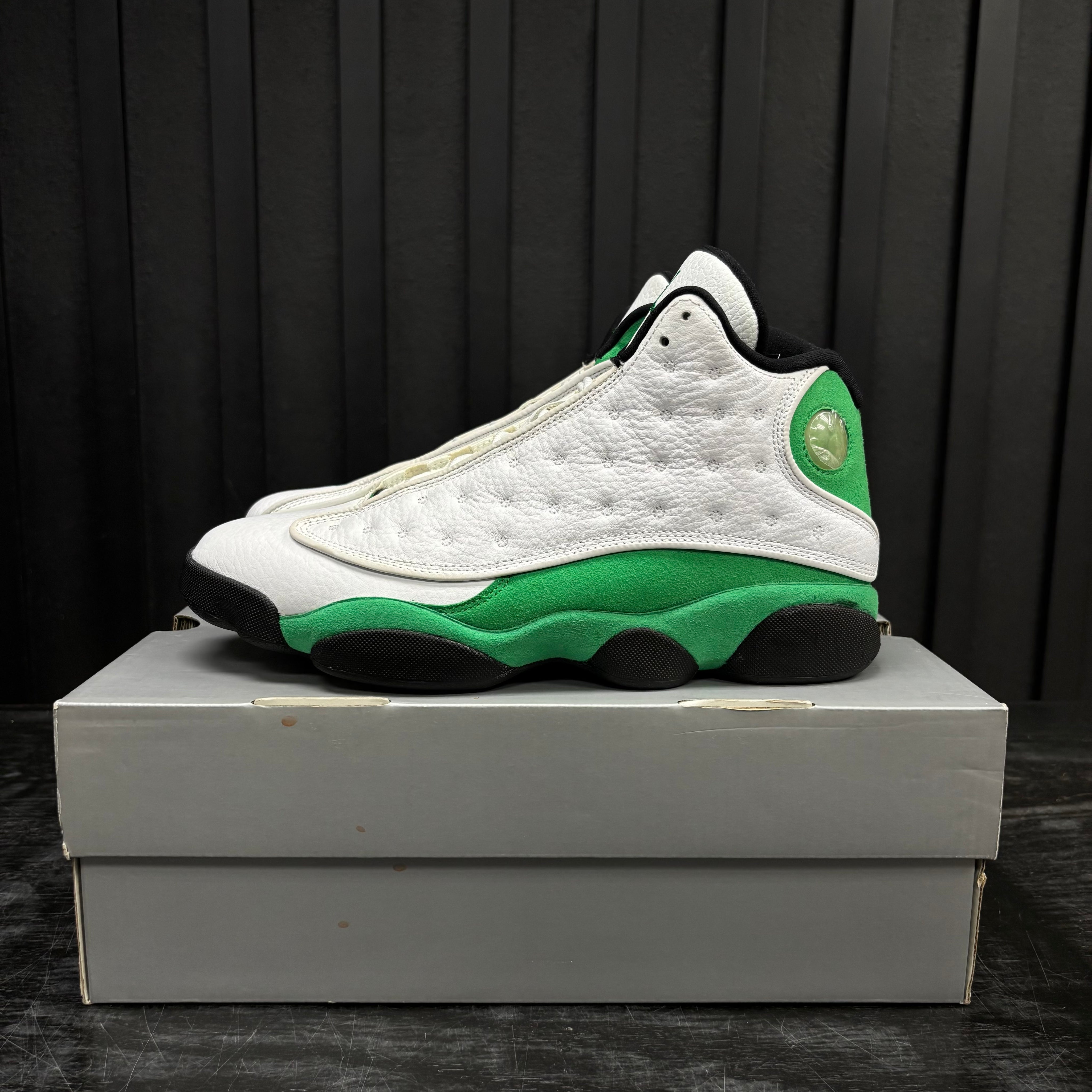 Jordan 13 Retro White Lucky Green - Used - 4471