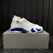 Jordan 14 Retro White Hyper Royal - Used - 4452