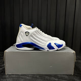 Jordan 14 Retro White Hyper Royal - Used - 4452