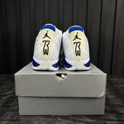 Jordan 14 Retro White Hyper Royal - Used - 4452