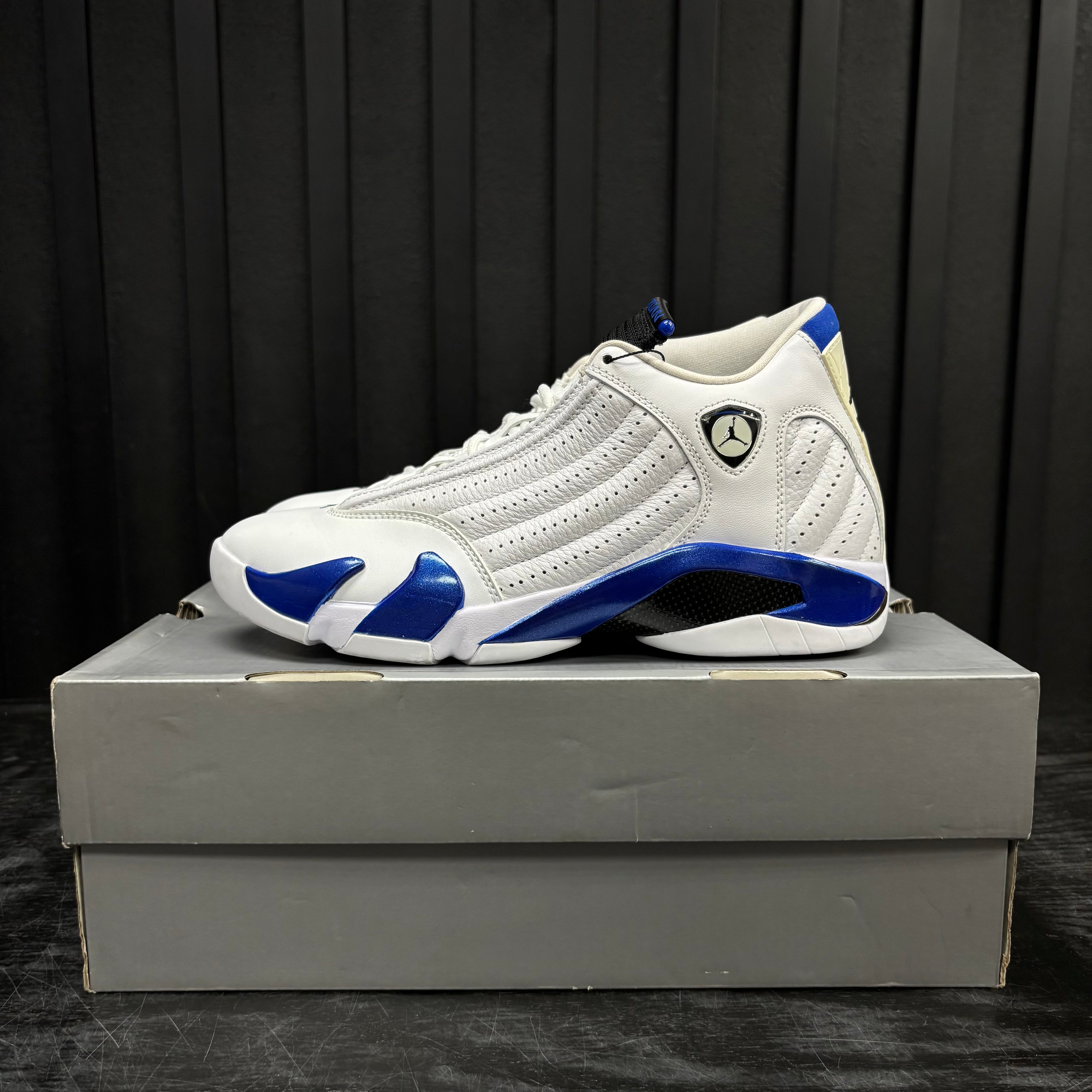 Jordan 14 Retro White Hyper Royal - Used - 4452