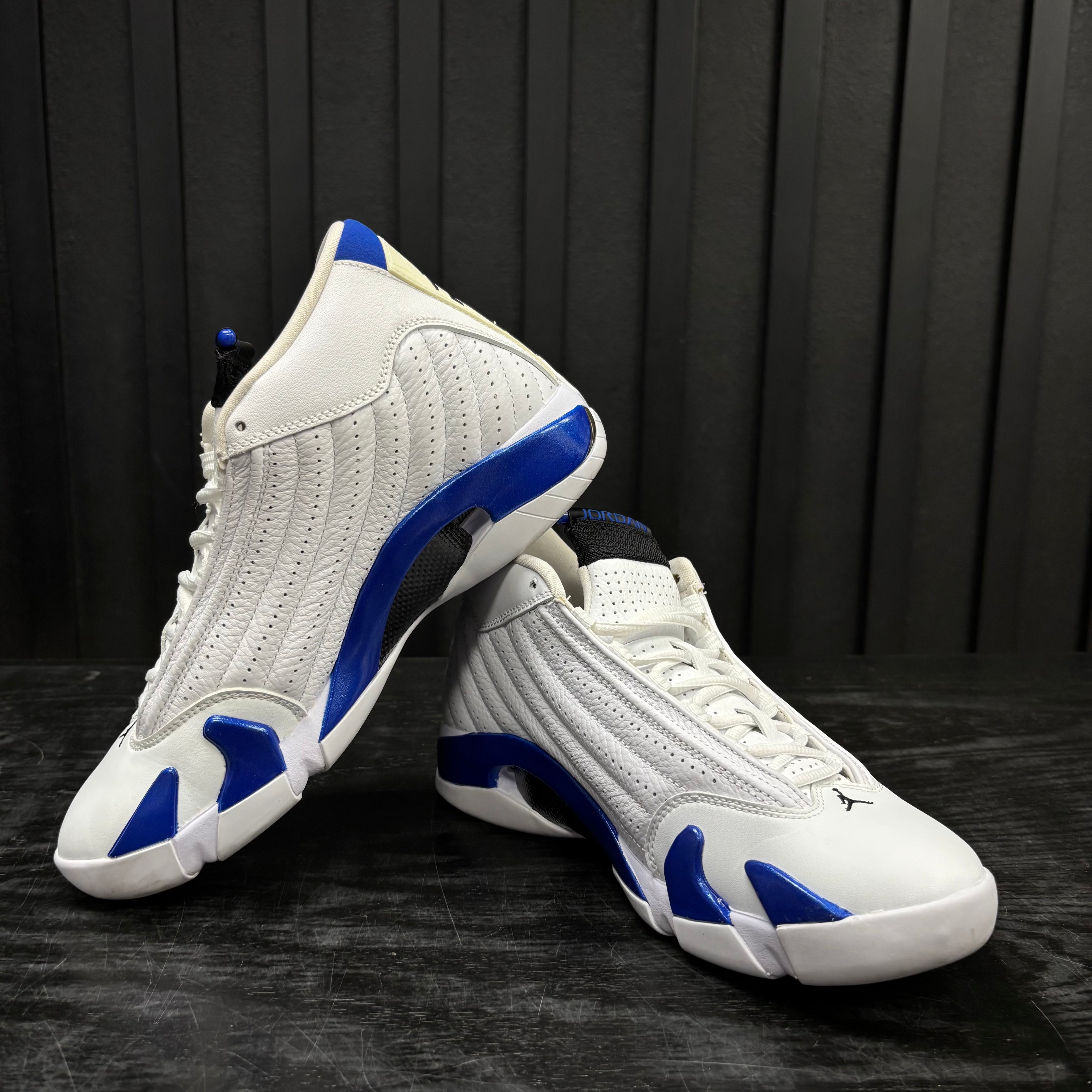 Jordan 14 Retro White Hyper Royal - Used - 4452