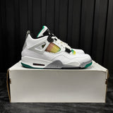 Jordan 4 Retro Lucid Green Rasta (Women's) - Used - 4449