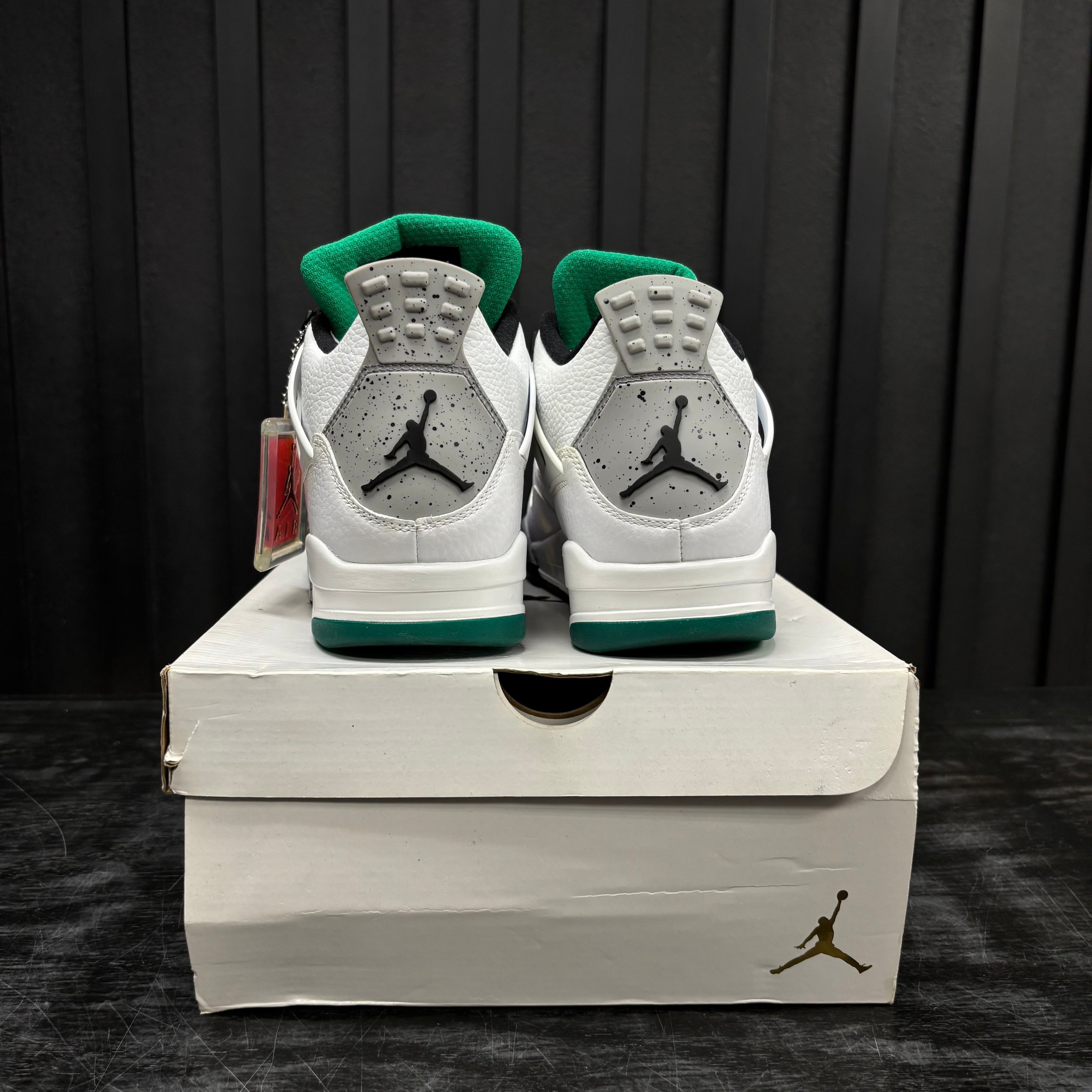 Jordan 4 Retro Lucid Green Rasta (Women's) - Used - 4449