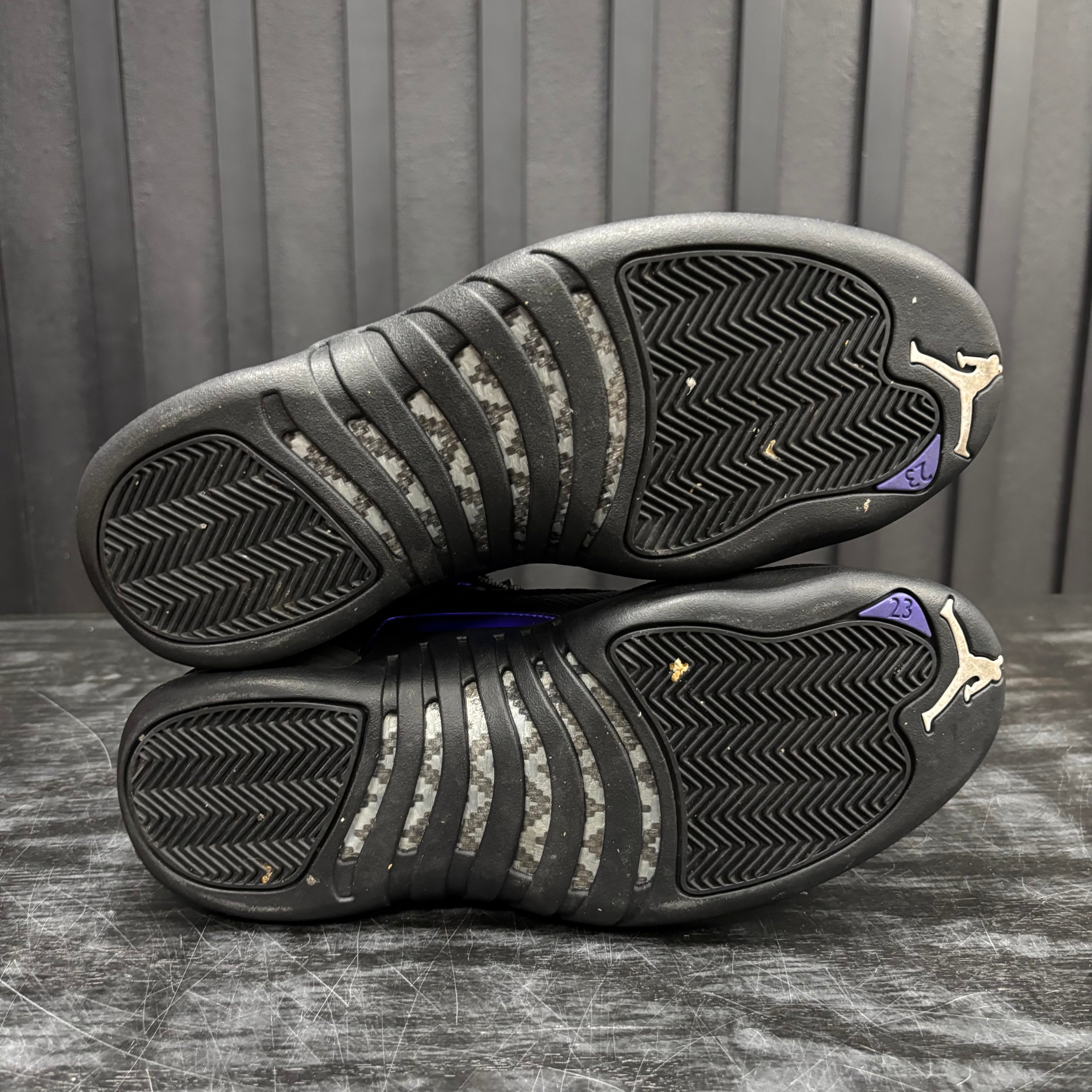 Jordan 12 Retro Black Dark Concord - Used - 4472