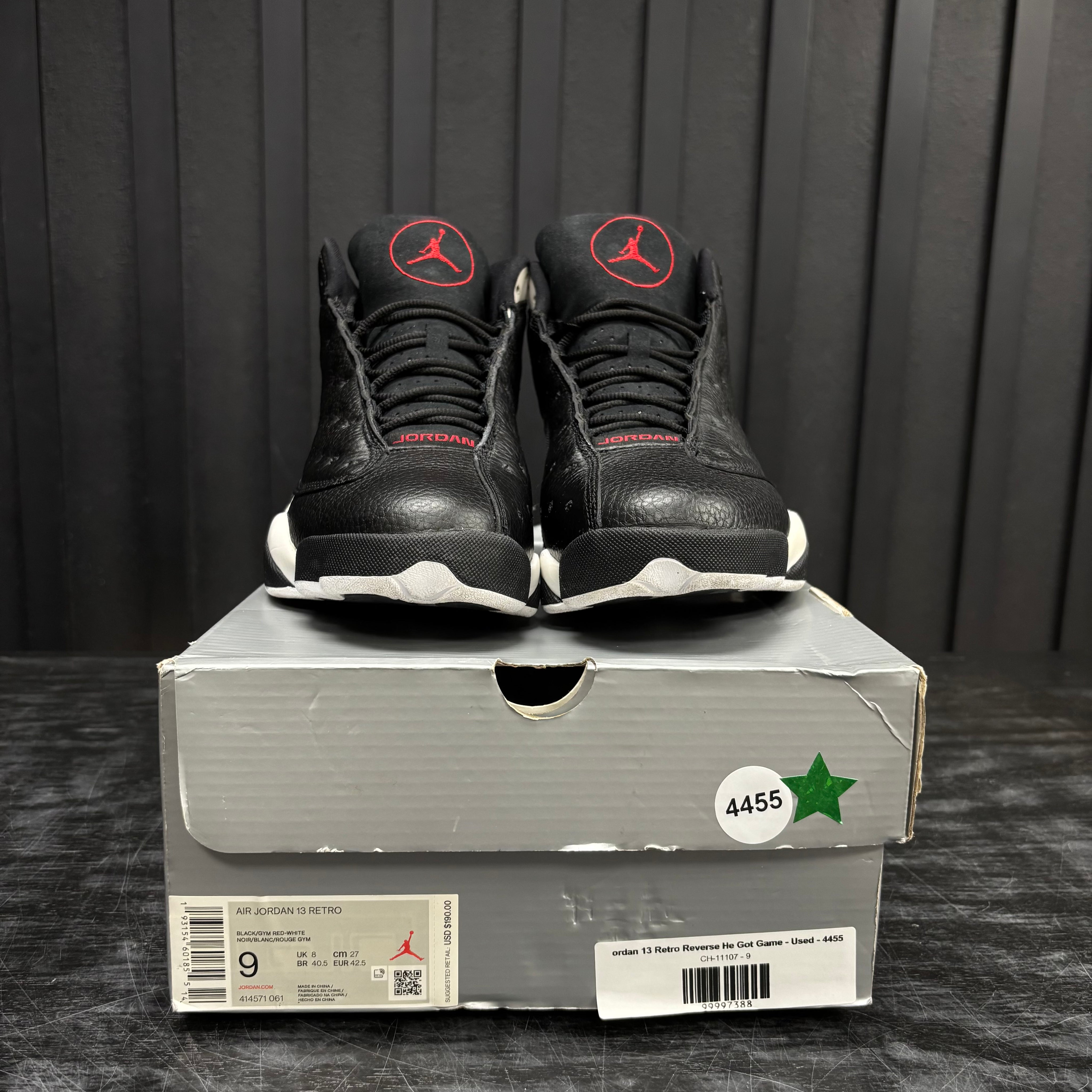 Jordan 13 Retro Reverse He Got Game - Used - 4455