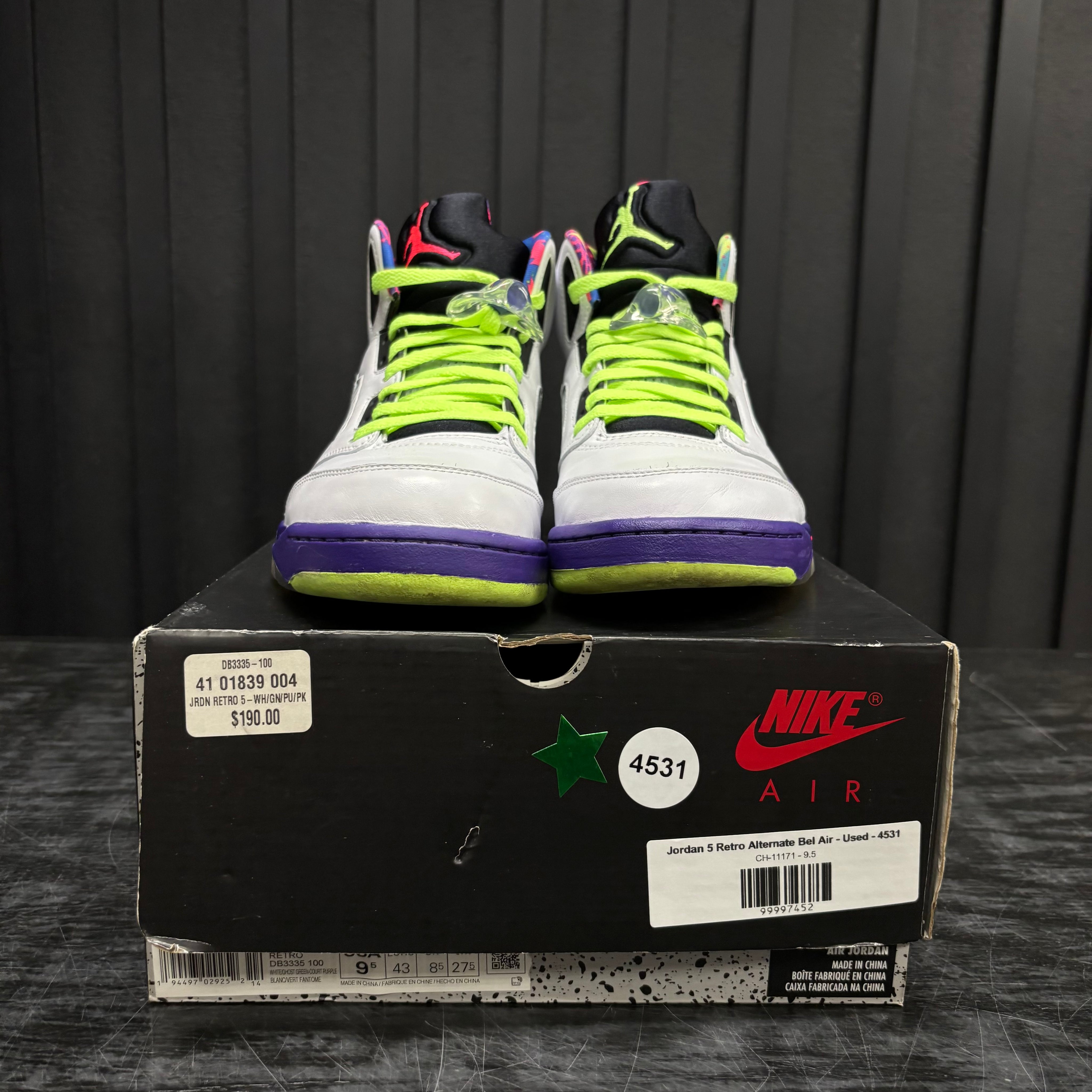 Jordan 5 Retro Alternate Bel Air - Used - 4531