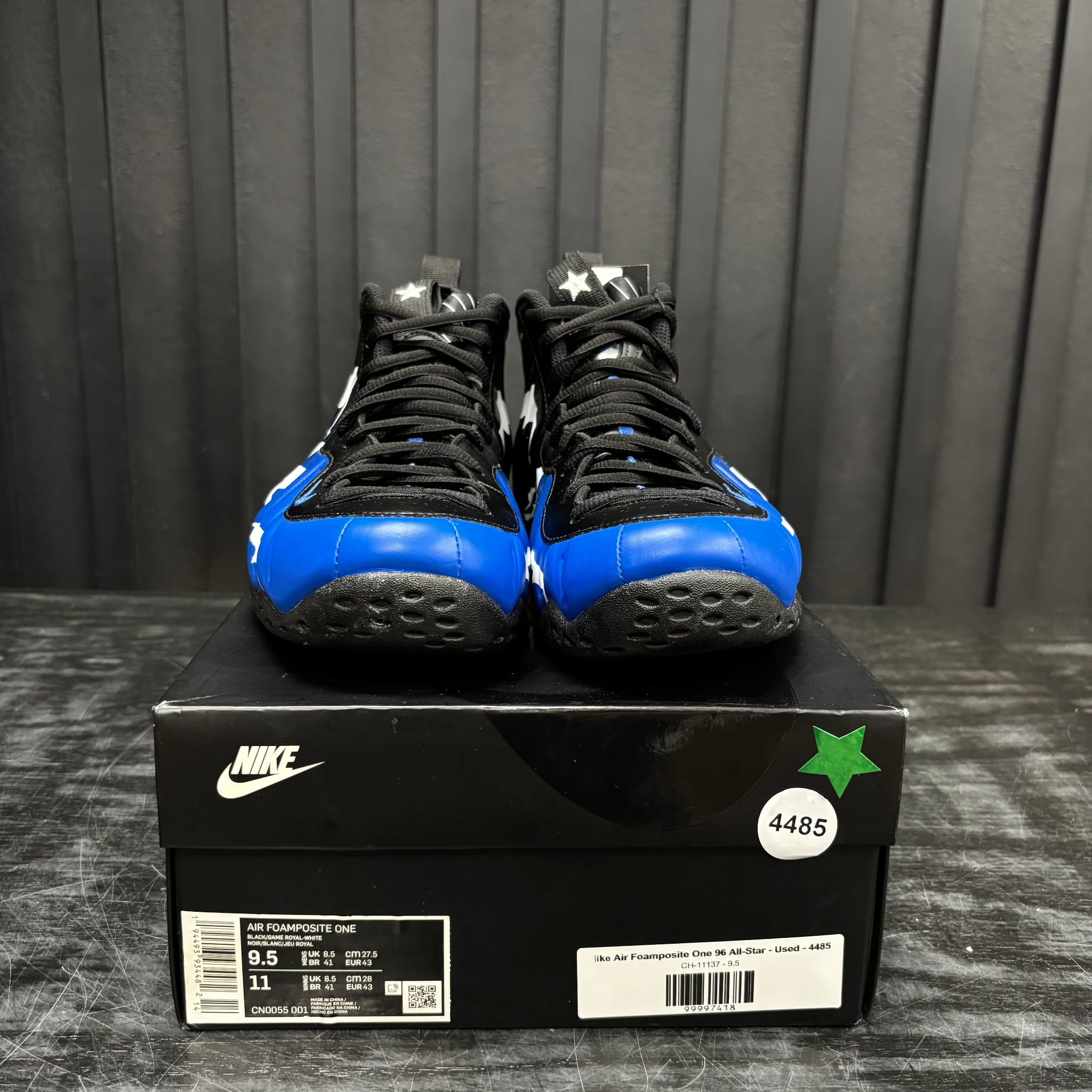 Nike Air Foamposite One 96 All-Star - Used - 4485