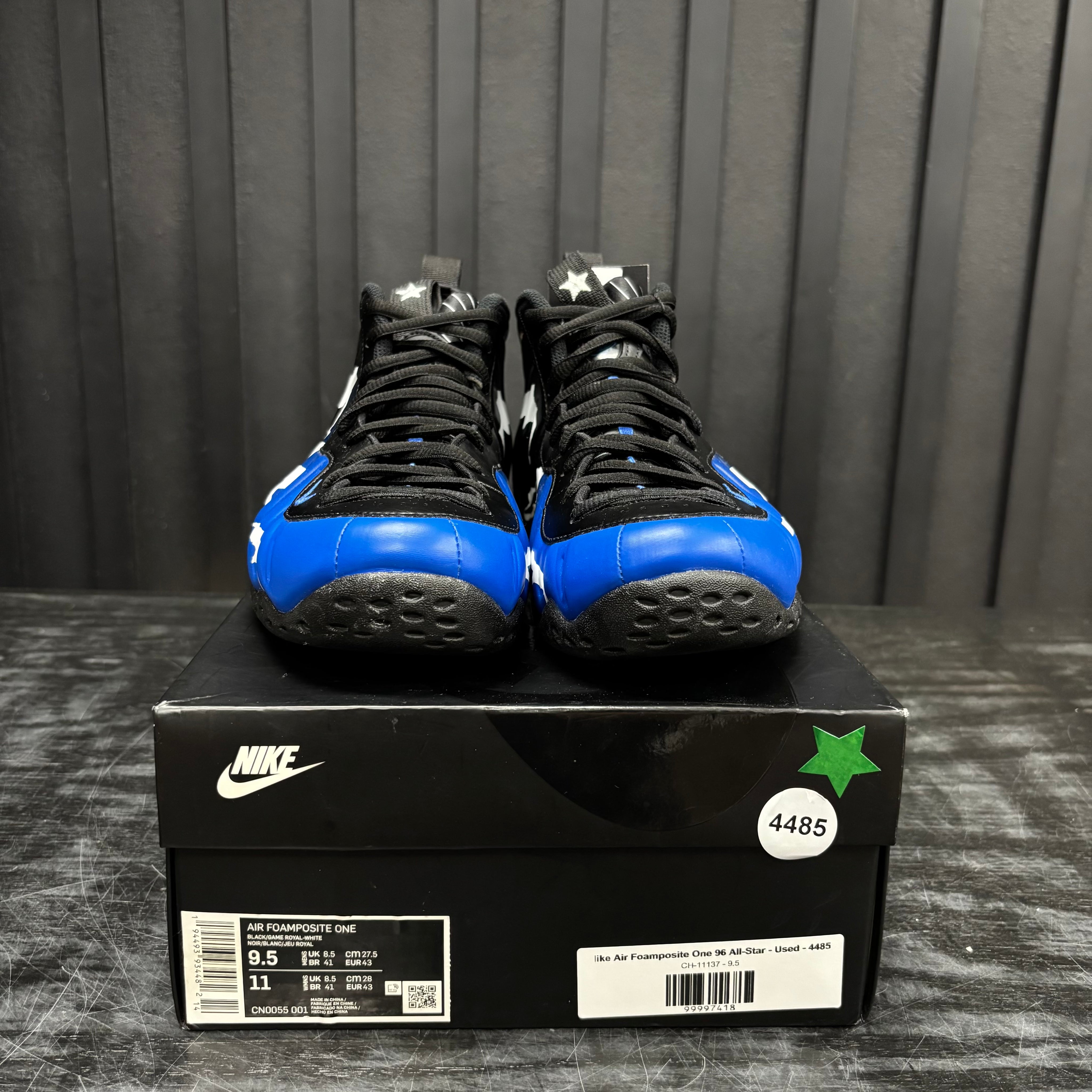 Nike Air Foamposite One 96 All-Star - Used - 4485