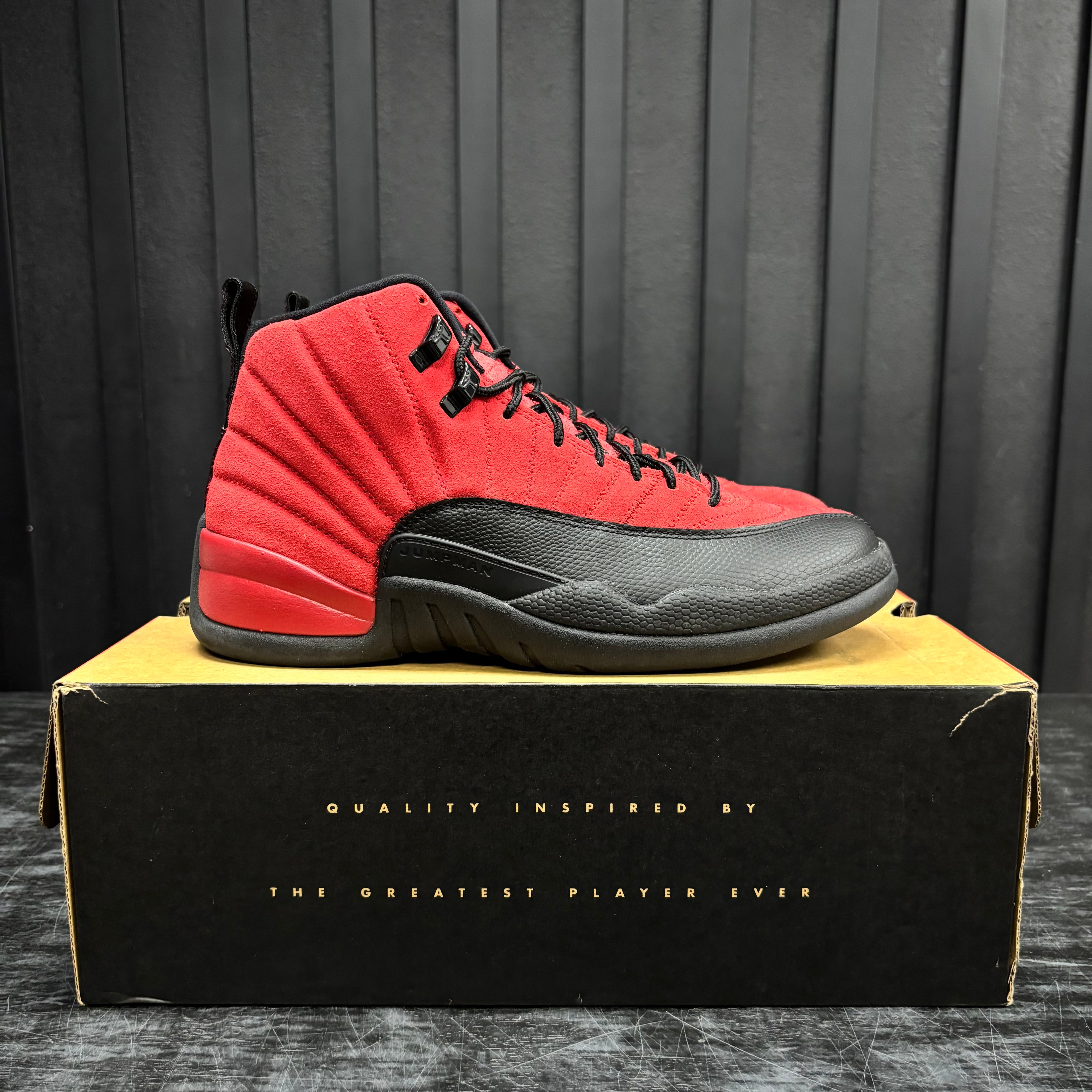 Jordan 12 Retro Reverse Flu Game - Used - 4484