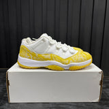 Jordan 11 Low Retro Yellow Snakeskin (Women's) - Used - 4451