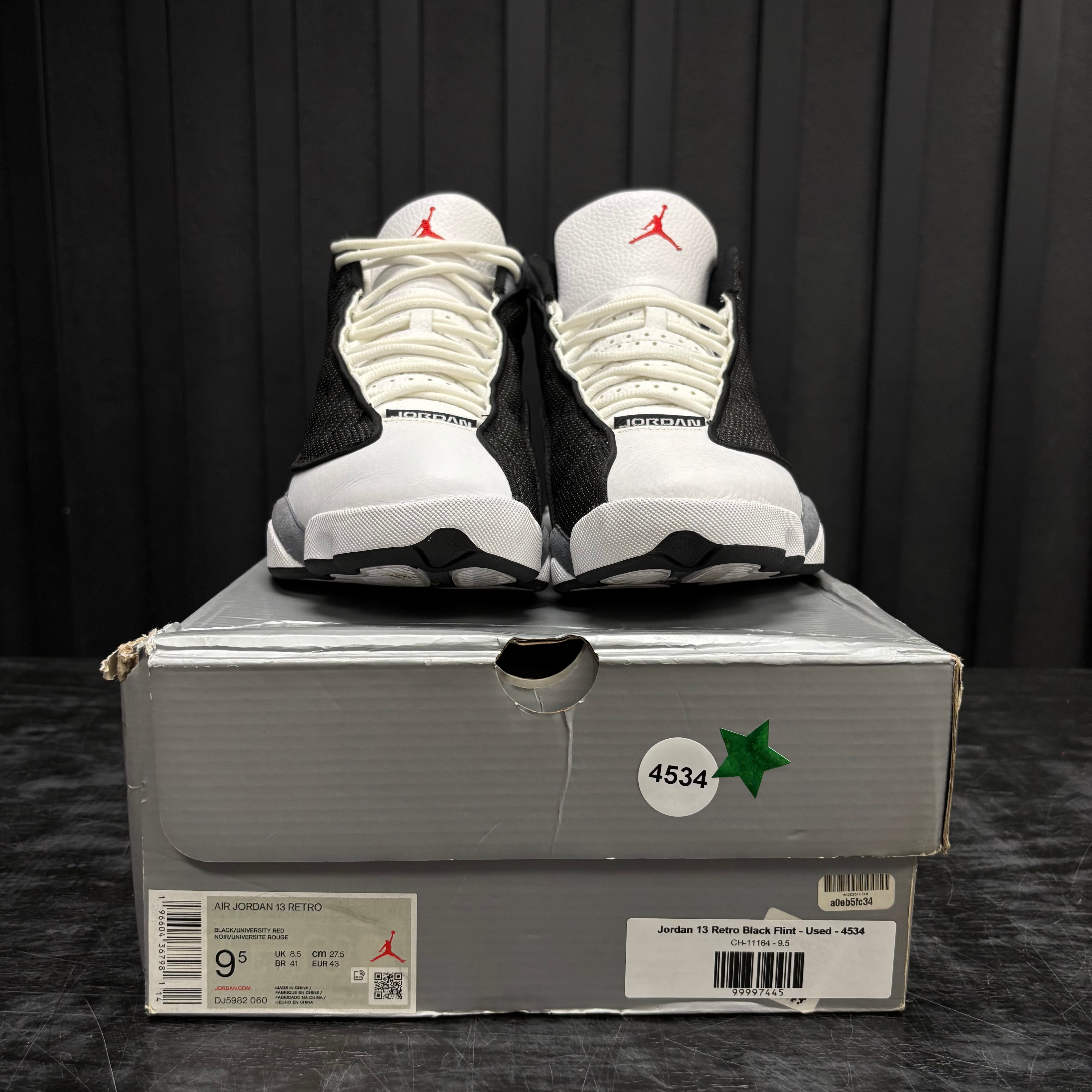 Jordan 13 Retro Black Flint - Used - 4534
