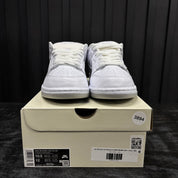 Nike SB Dunk Low Supreme 94 White Metallic Silver - Used - 3894