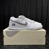 Nike SB Dunk Low Supreme 94 White Metallic Silver - Used - 3894