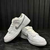 Nike SB Dunk Low Supreme 94 White Metallic Silver - Used - 3894
