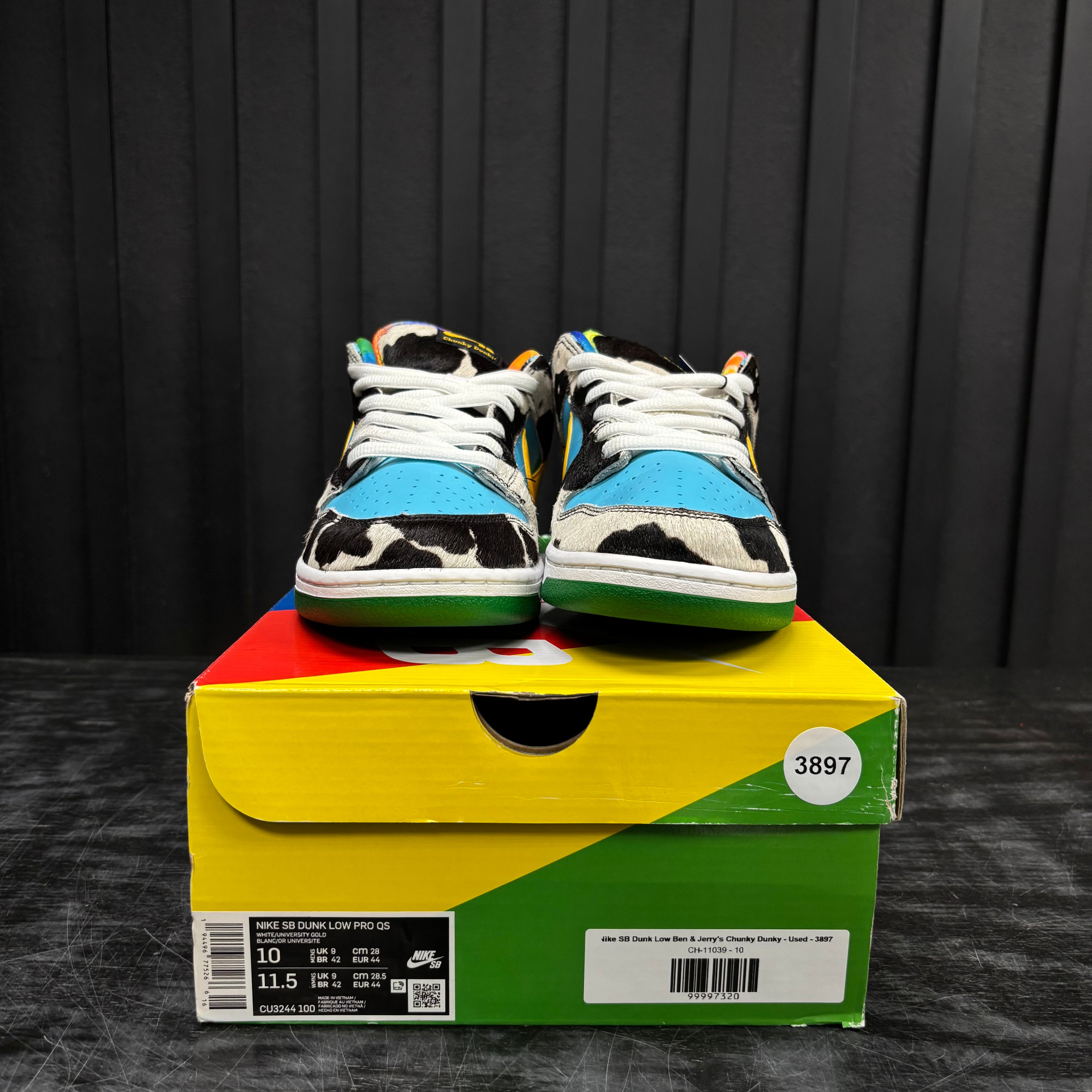 Nike SB Dunk Low Ben & Jerry's Chunky Dunky - Used - 3897