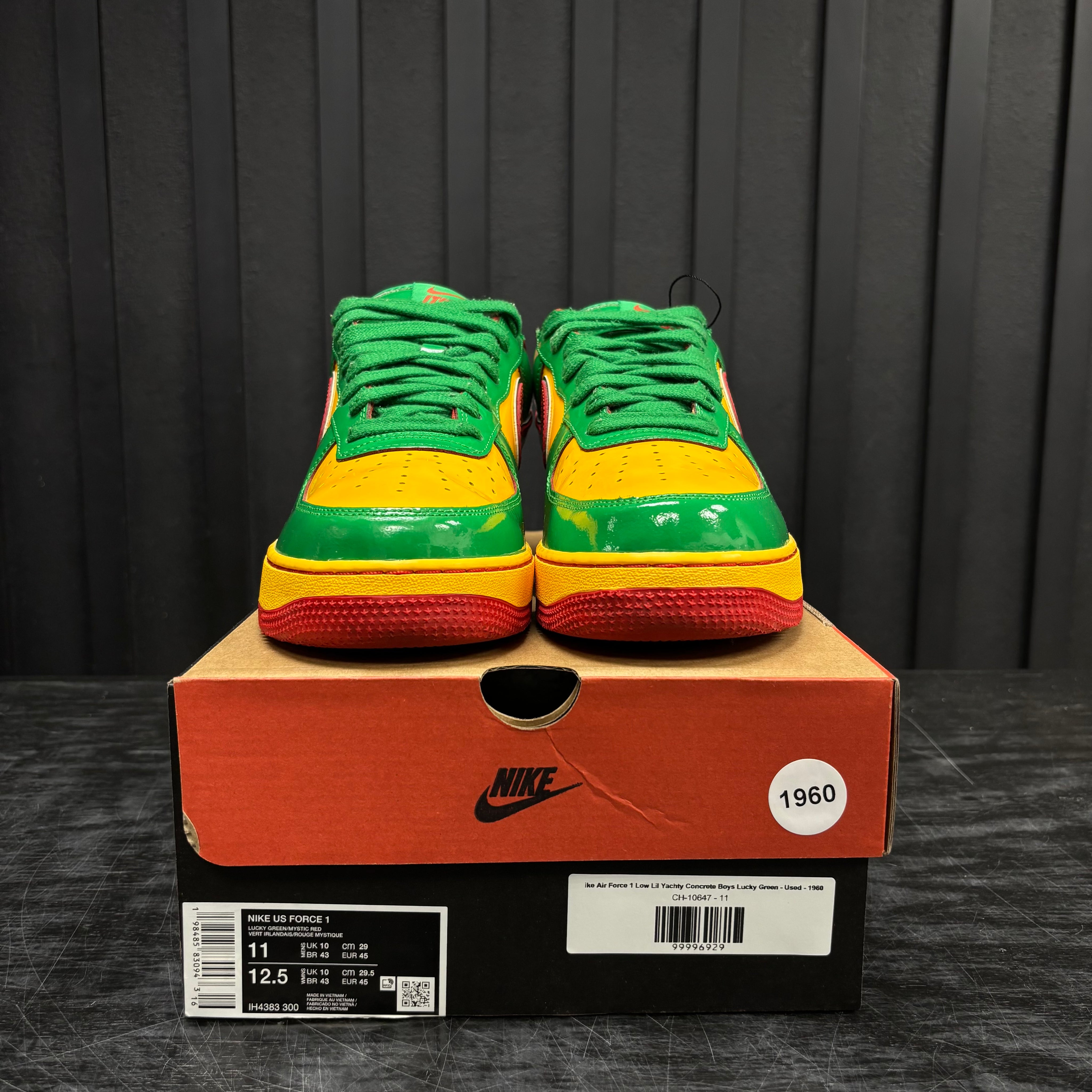 Nike Air Force 1 Low Lil Yachty Concrete Boys Lucky Green - Used - 1960