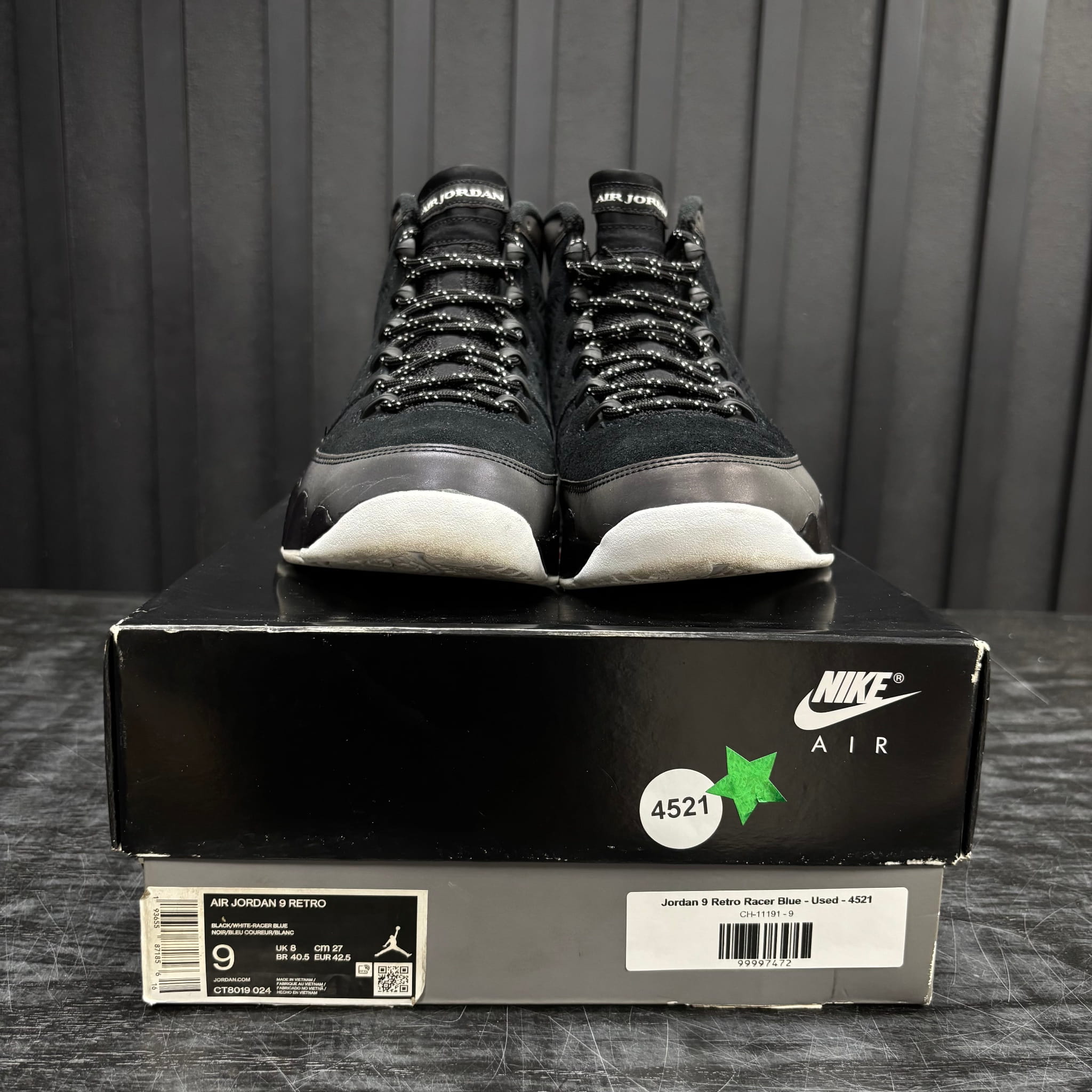Jordan 9 Retro Racer Blue - Used - 4521