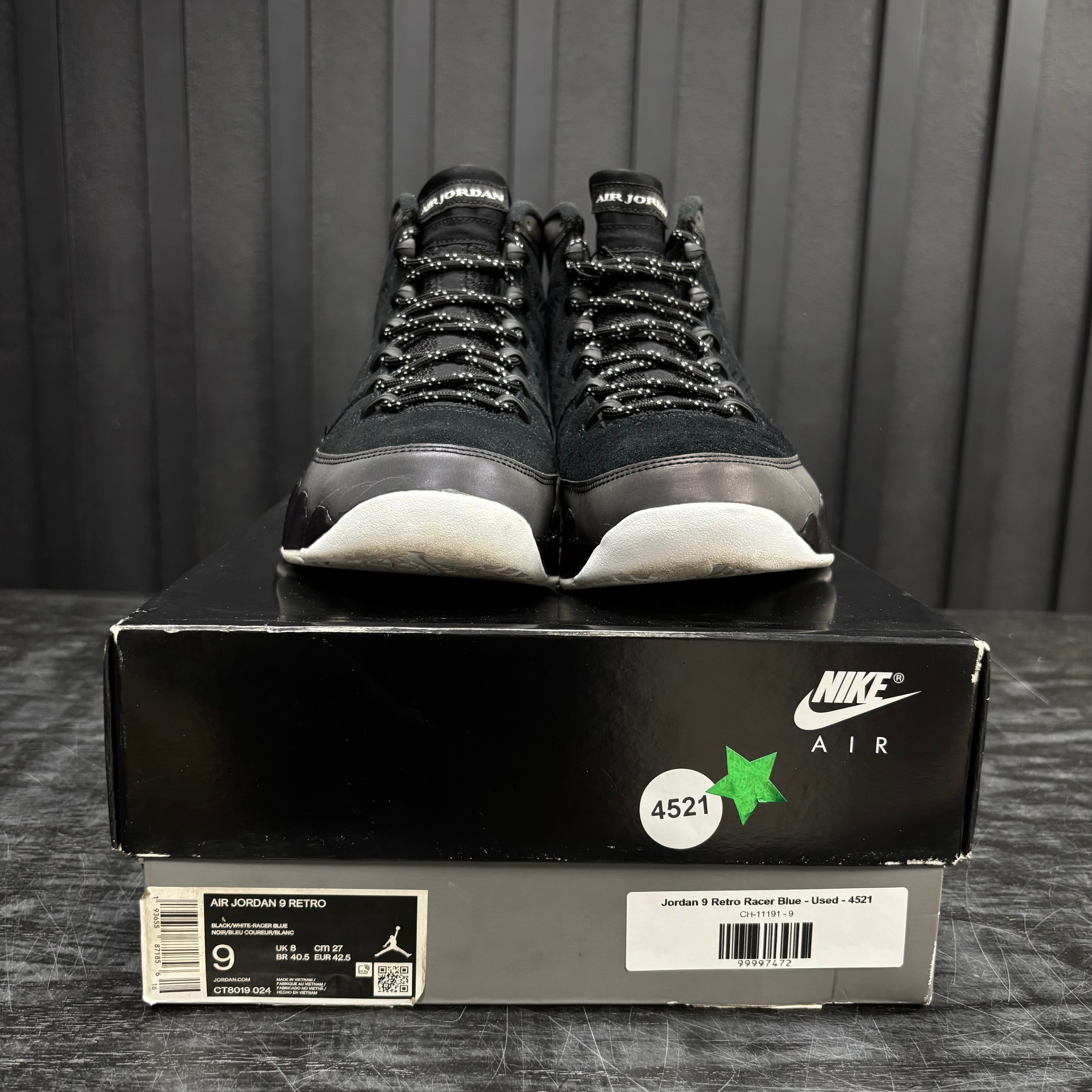 Jordan 9 Retro Racer Blue - Used - 4521