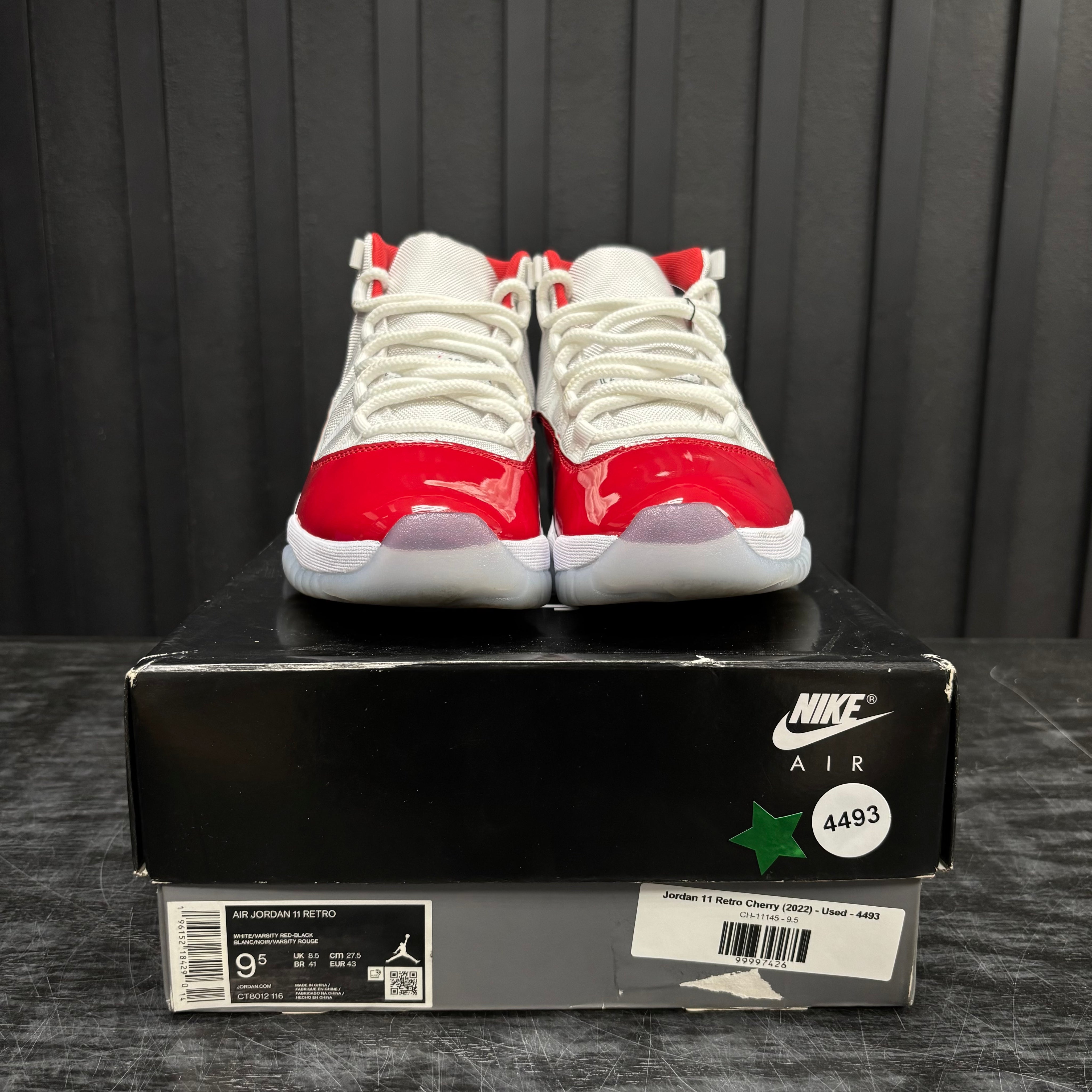 Jordan 11 Retro Cherry (2022) - Used - 4493