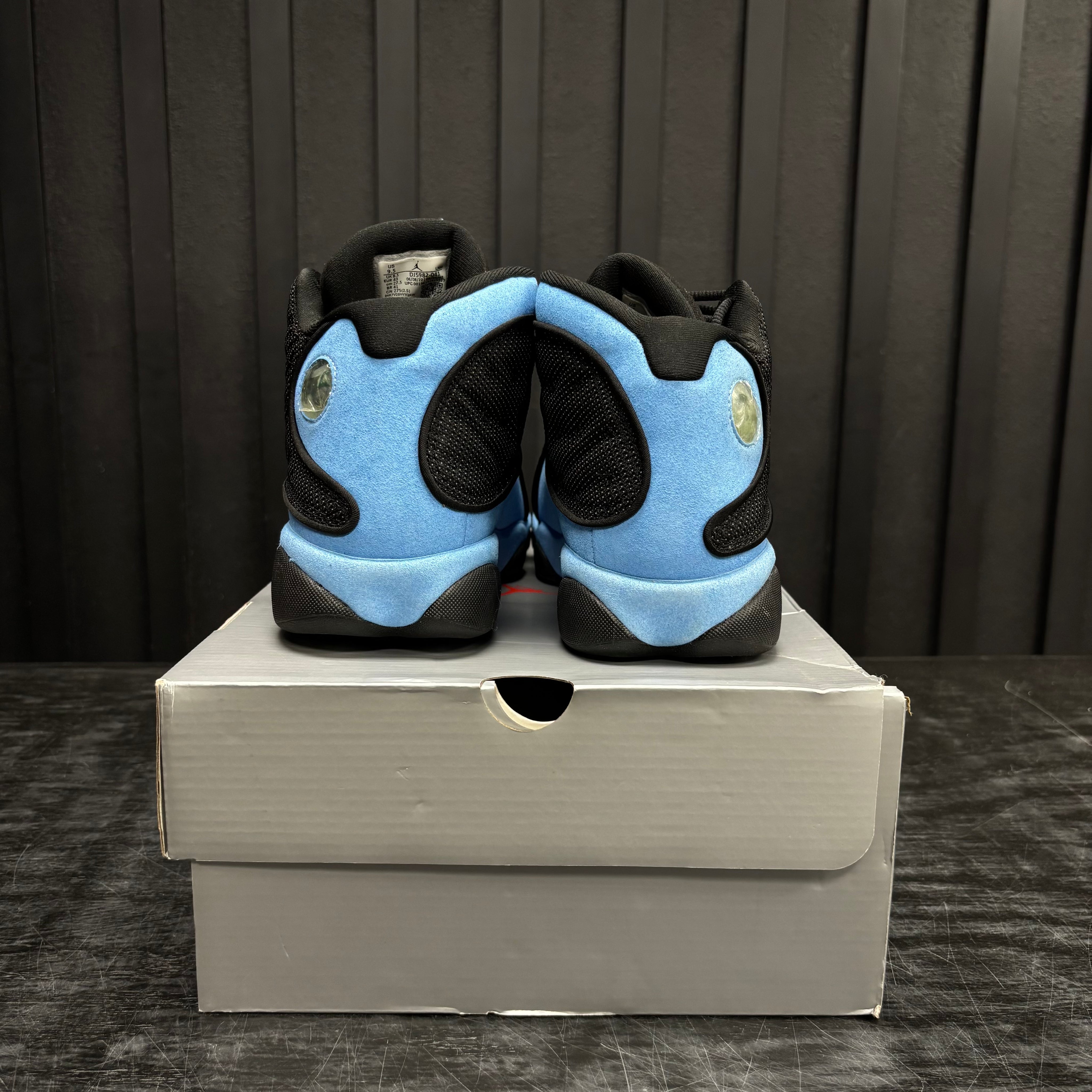 Jordan 13 Retro Black University Blue - Used - 4524