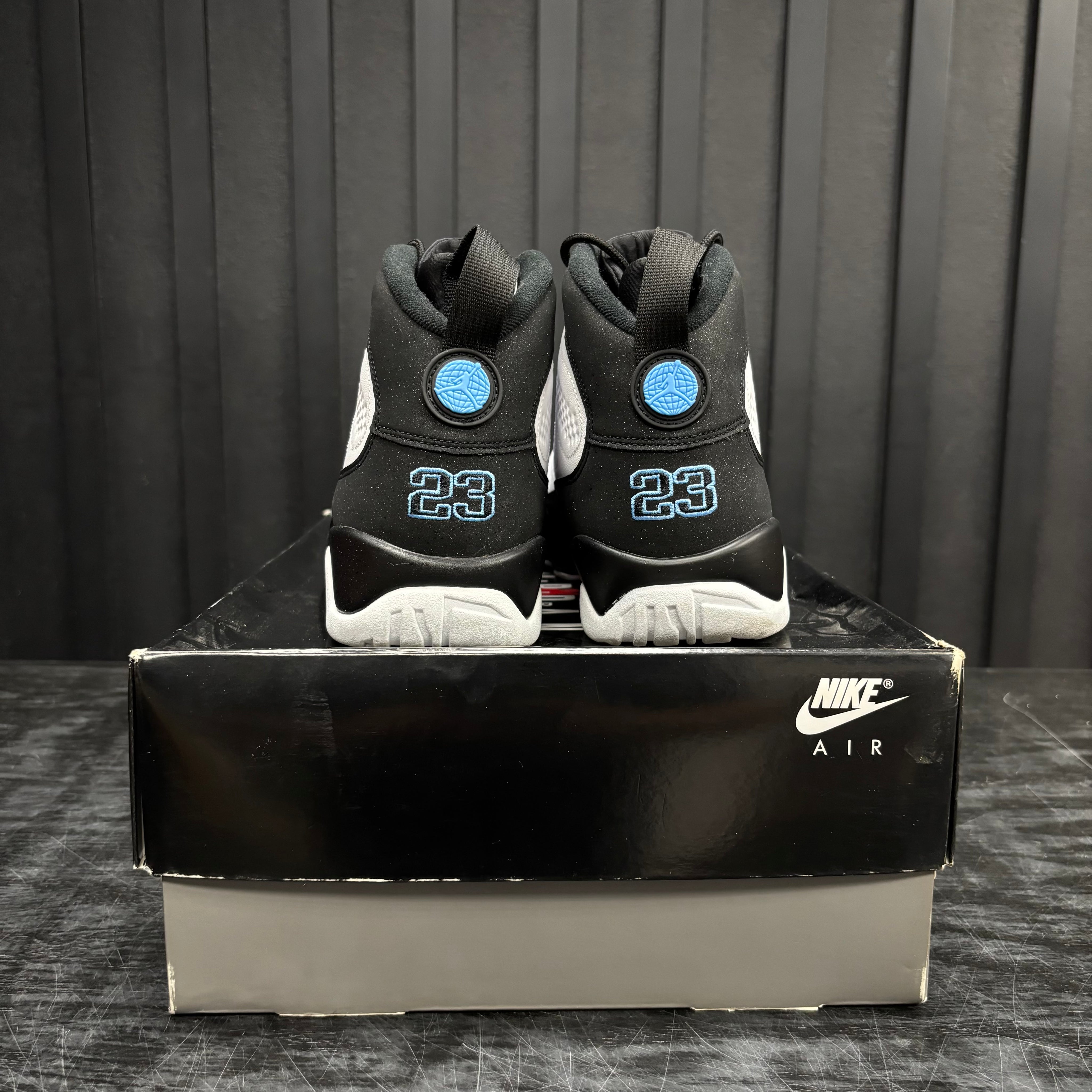 Jordan 9 Retro University Blue - Used - 4541