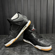 Jordan 4 Retro Laser Black Gum - Used - 4462