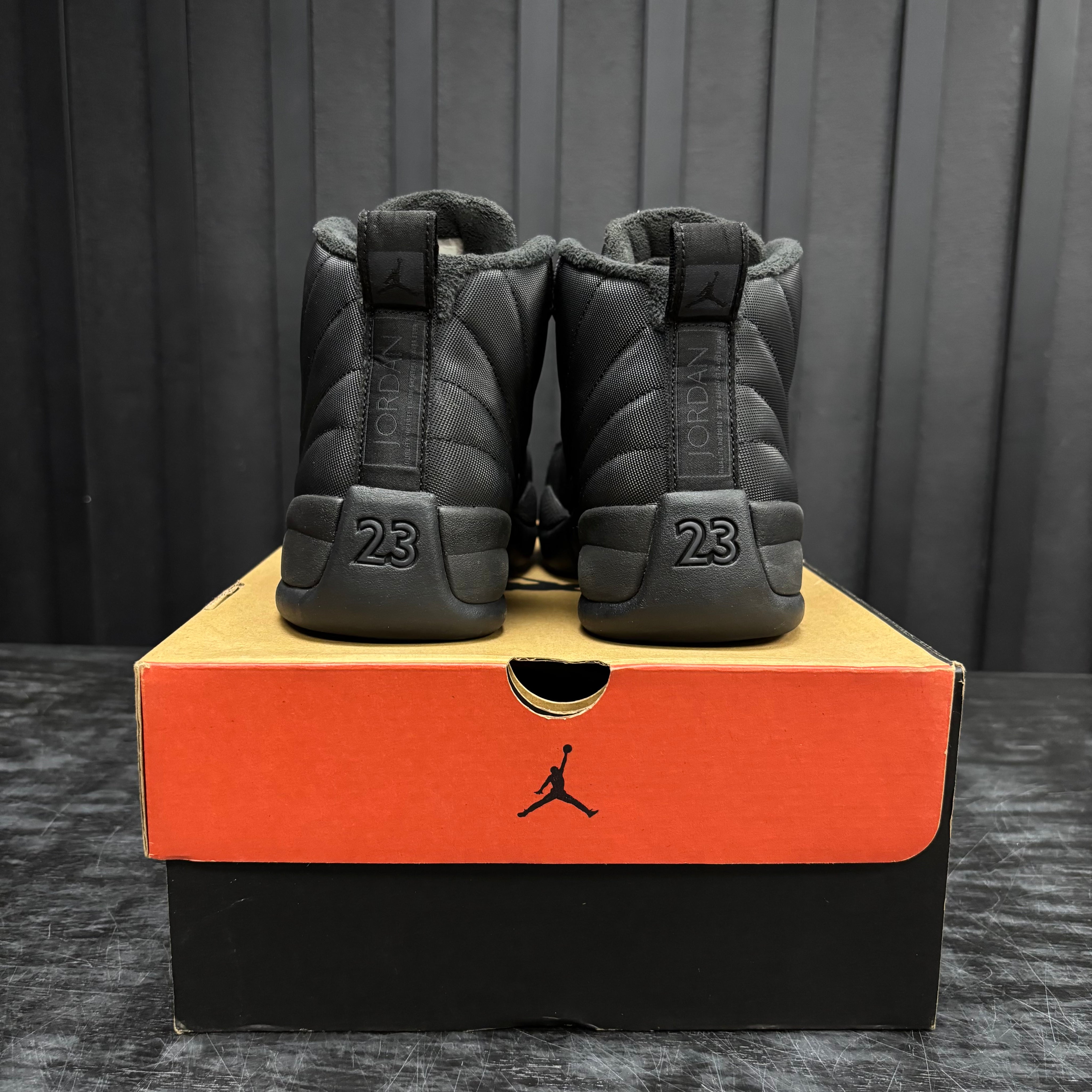Jordan 12 Retro Winter Black - Used - 4526