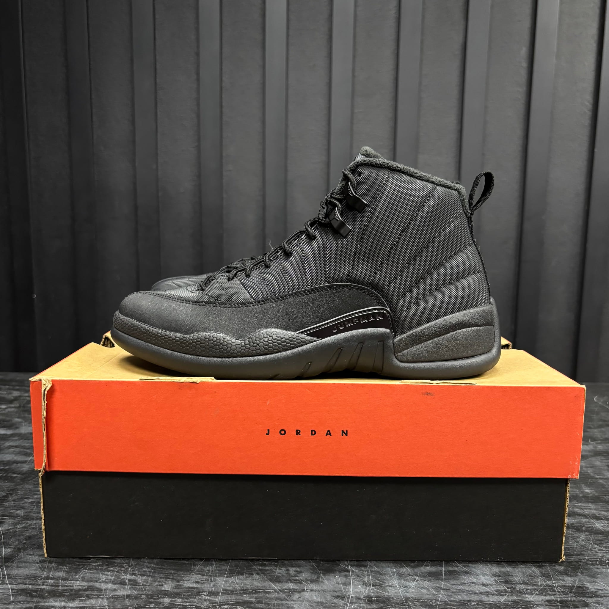 Jordan 12 Retro Winter Black - Used - 4526