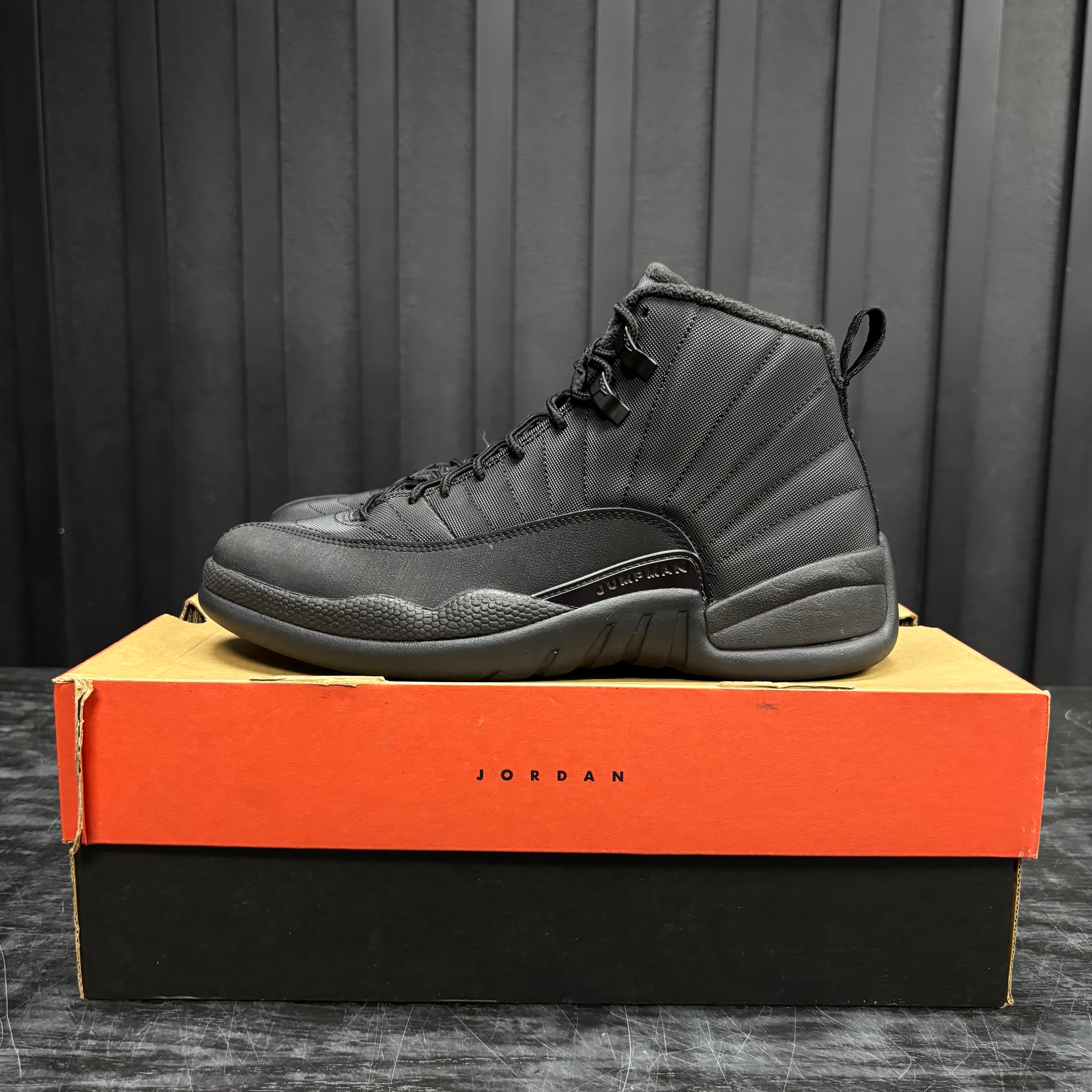 Jordan 12 Retro Winter Black - Used - 4526