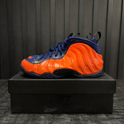 Nike Air Foamposite One Blue Void Rugged Orange - Used - 4544