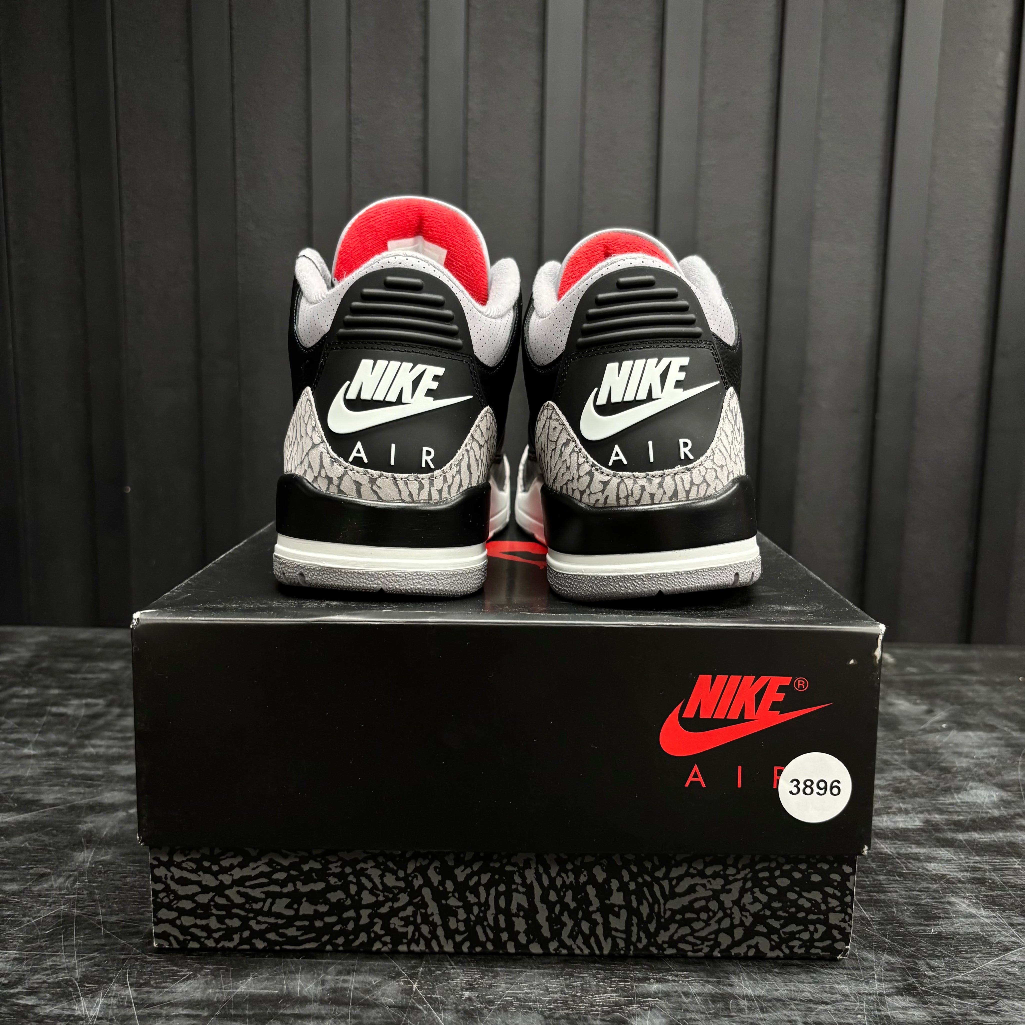 Jordan 3 Retro OG Black Cement (2024) - Used - 3896