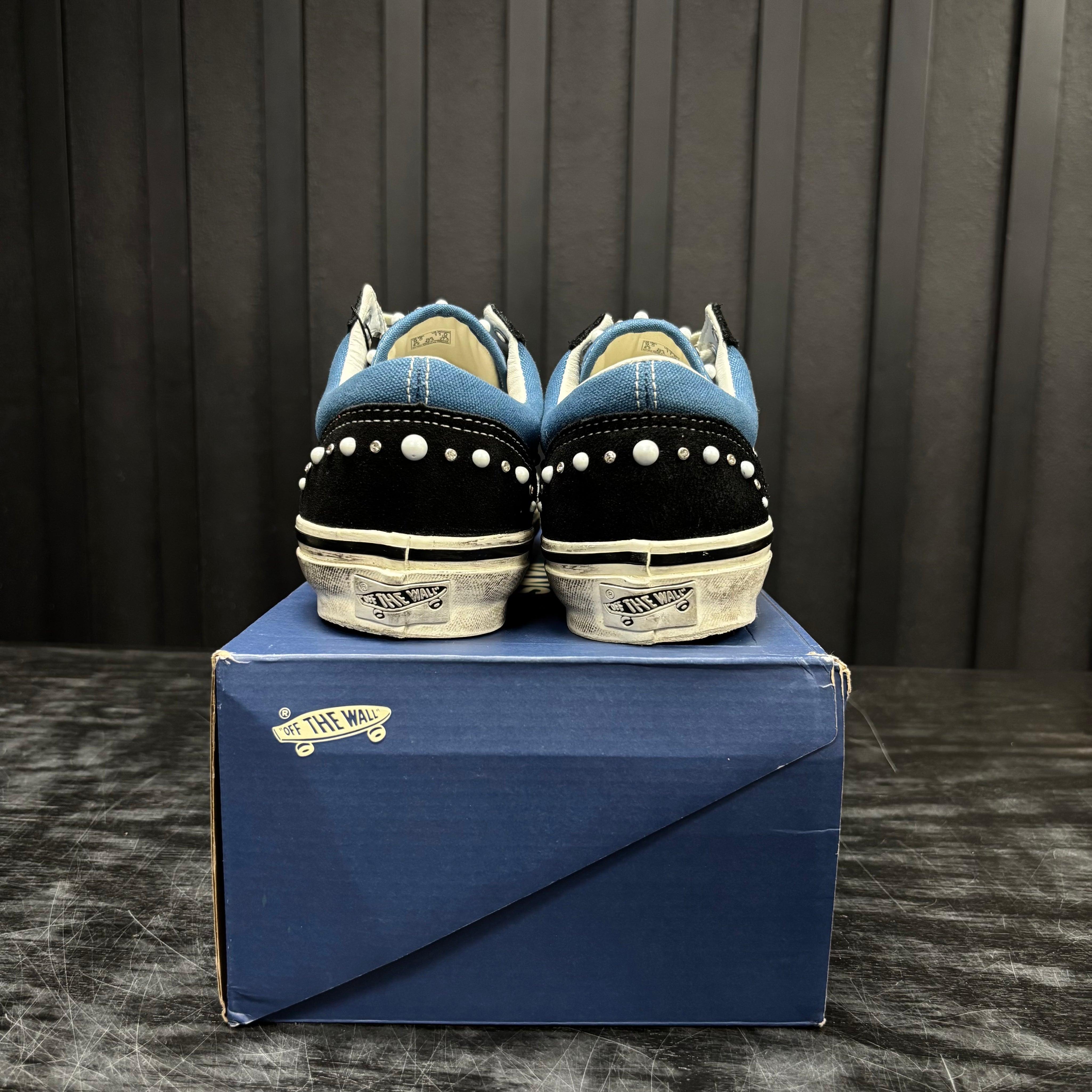 Vans LX Old Skool 36 Pearlized Pack Black Navy - Used - 1968