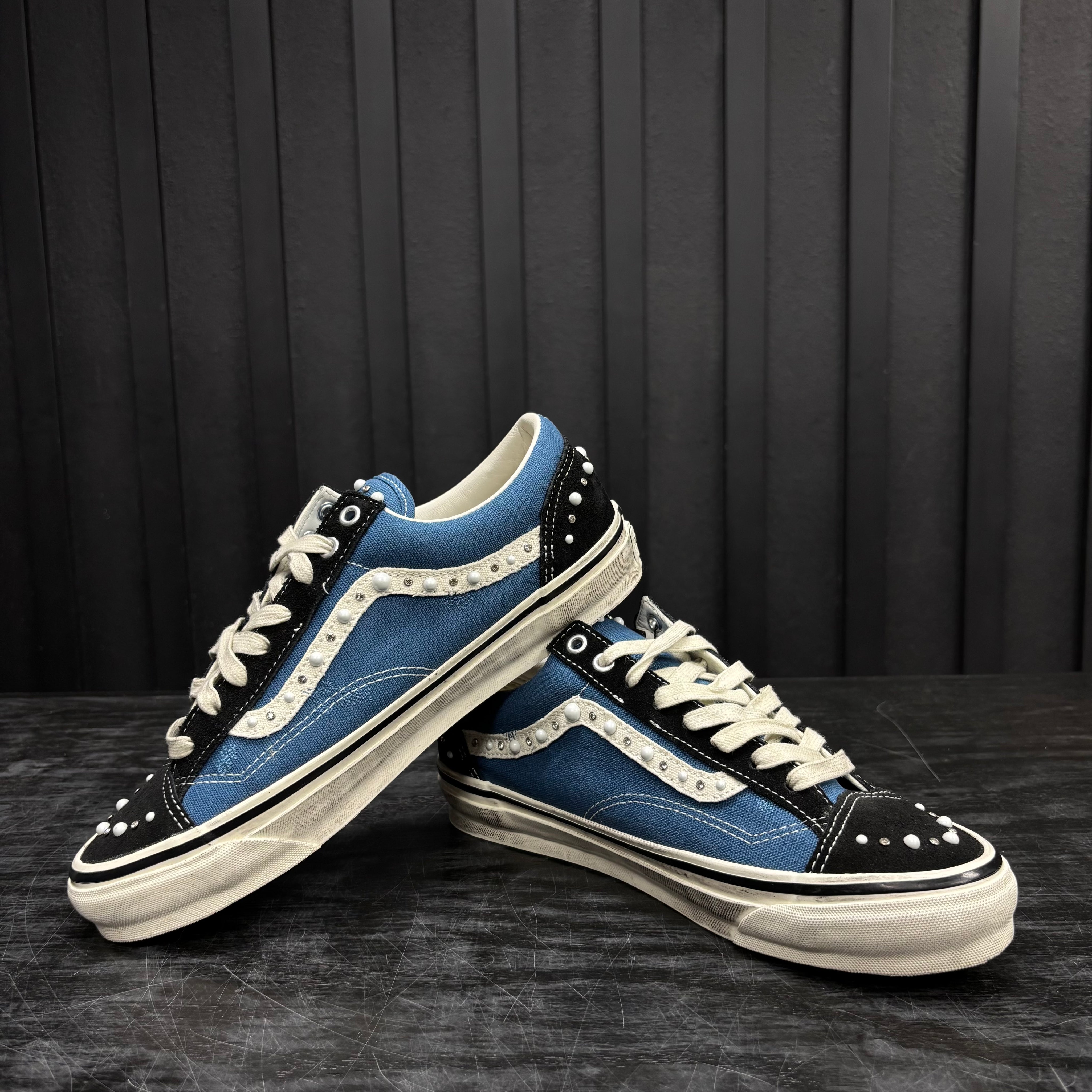 Vans LX Old Skool 36 Pearlized Pack Black Navy - Used - 1968