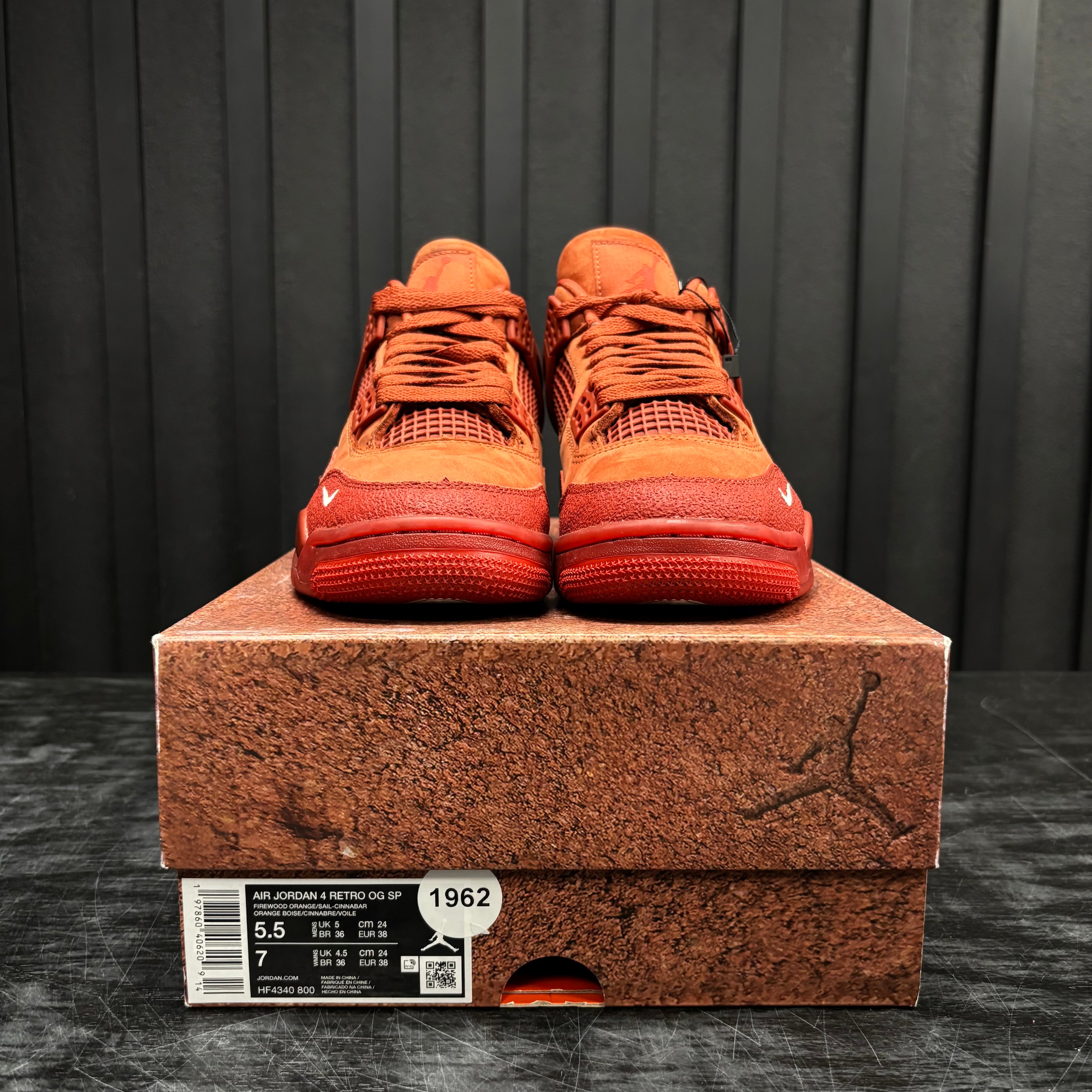 Air Jordan 4 Retro OG SP Nigel Sylvester Brick by Brick - Used - 1962