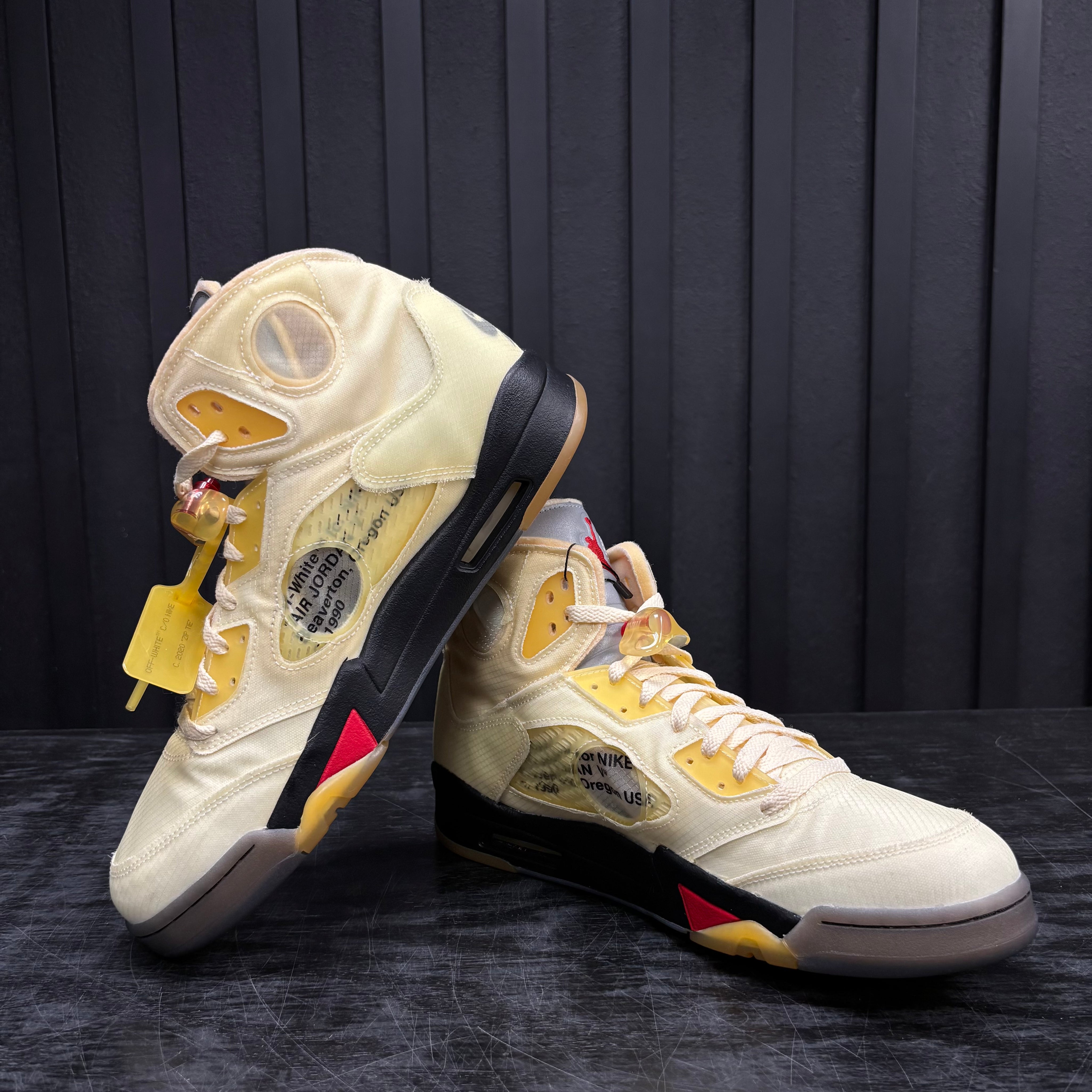 Jordan 5 Retro Off-White Sail - Used - 1969