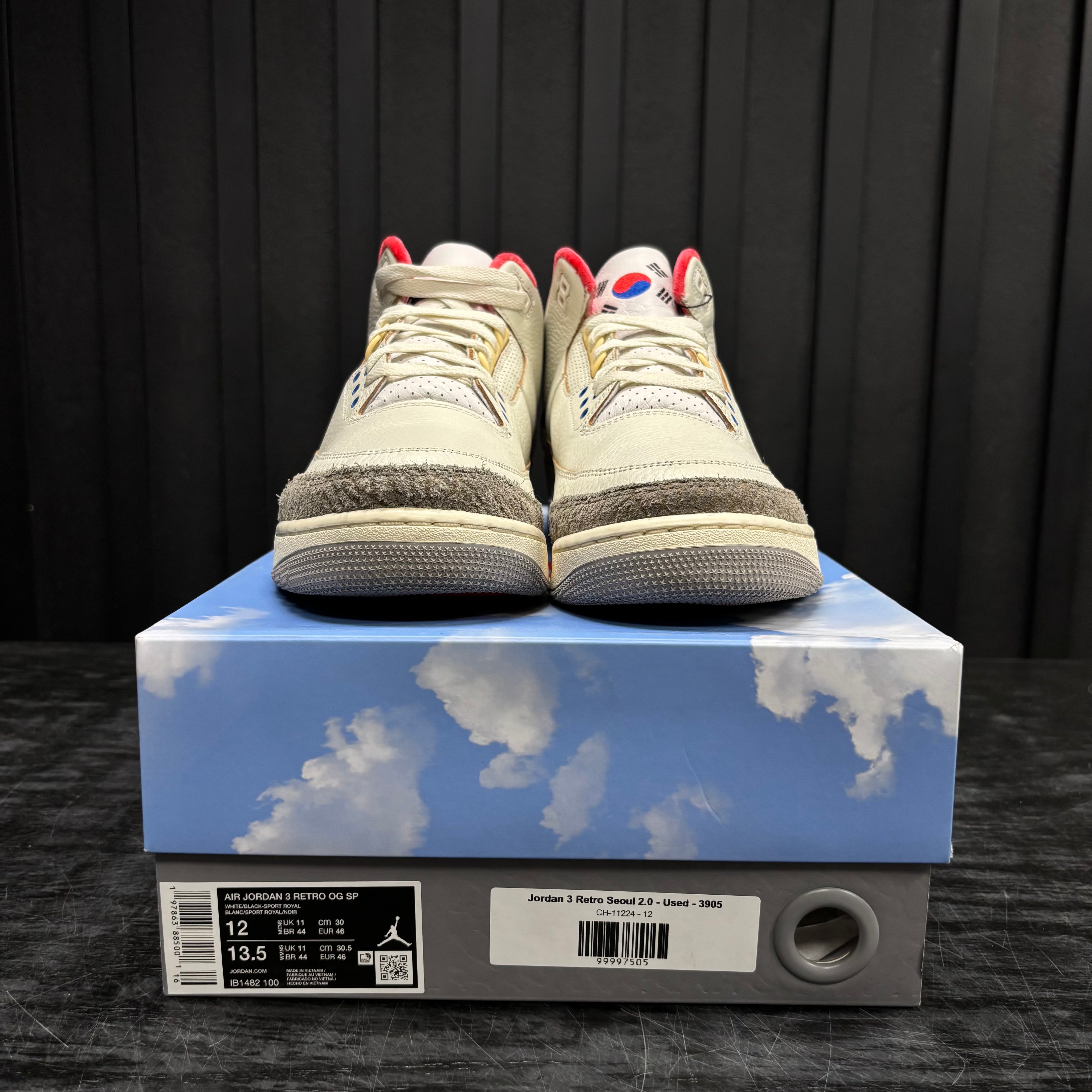 Jordan 3 Retro Seoul 2.0 - Used - 3905