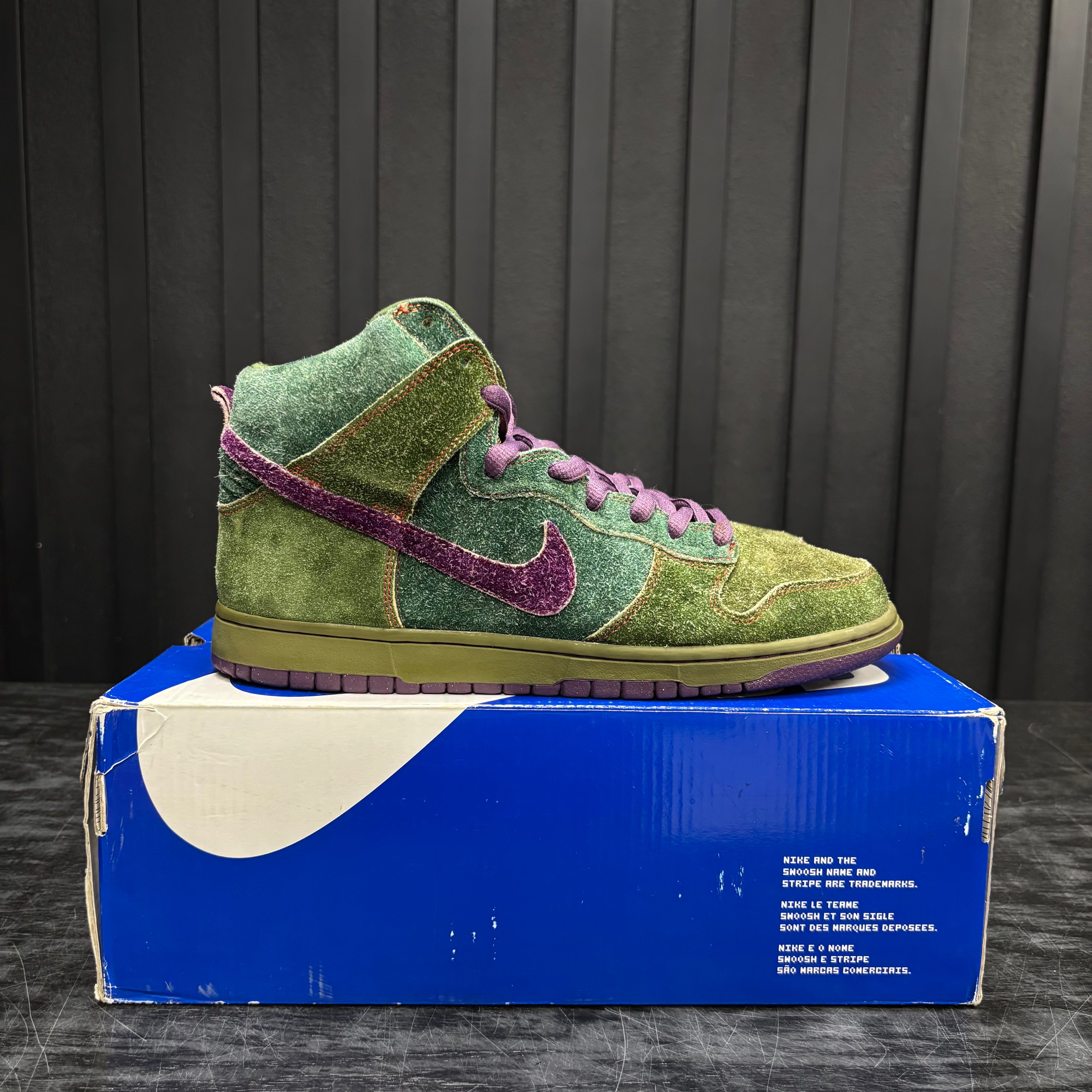Nike SB Dunk High Skunk 420 - Used - 3885