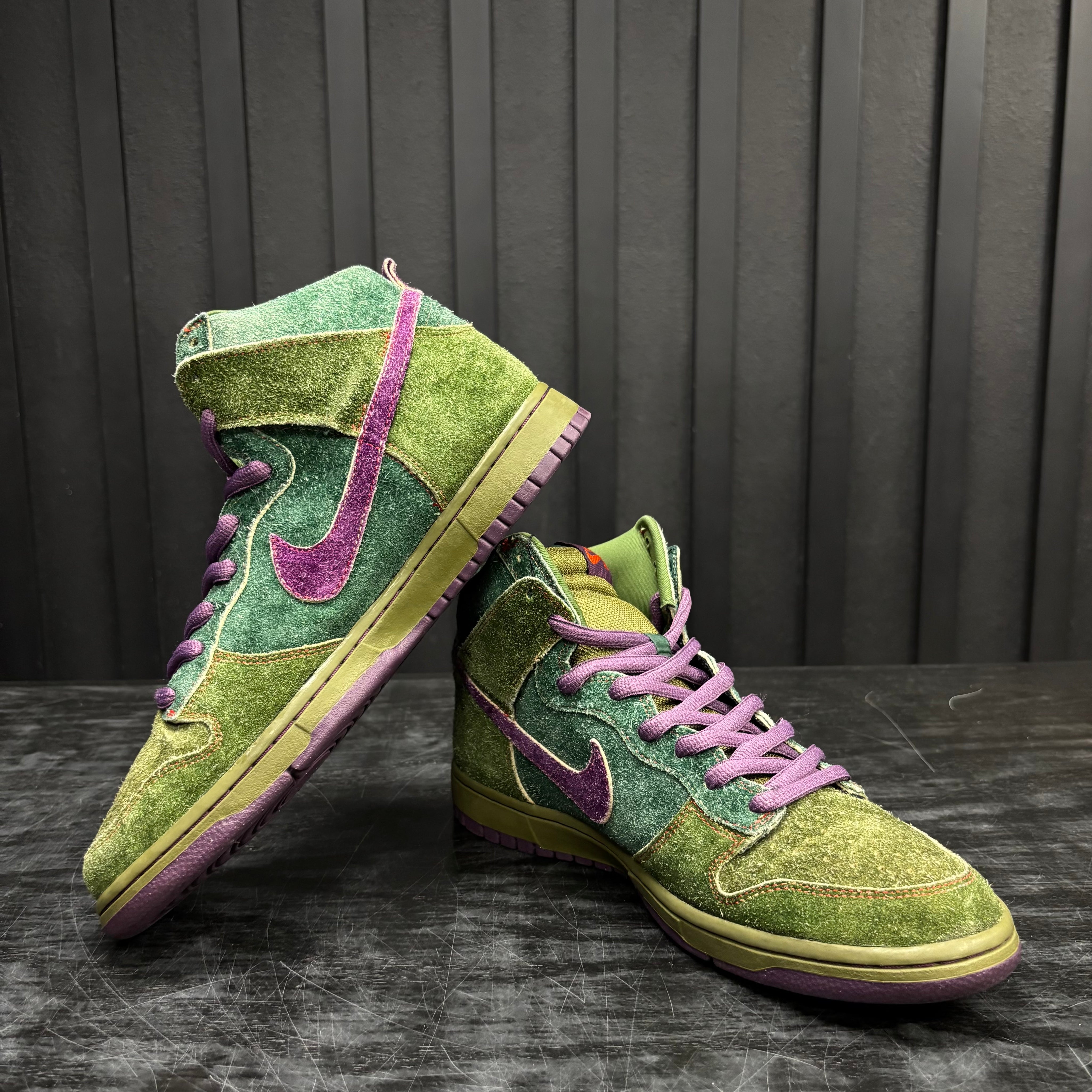 Nike SB Dunk High Skunk 420 - Used - 3885