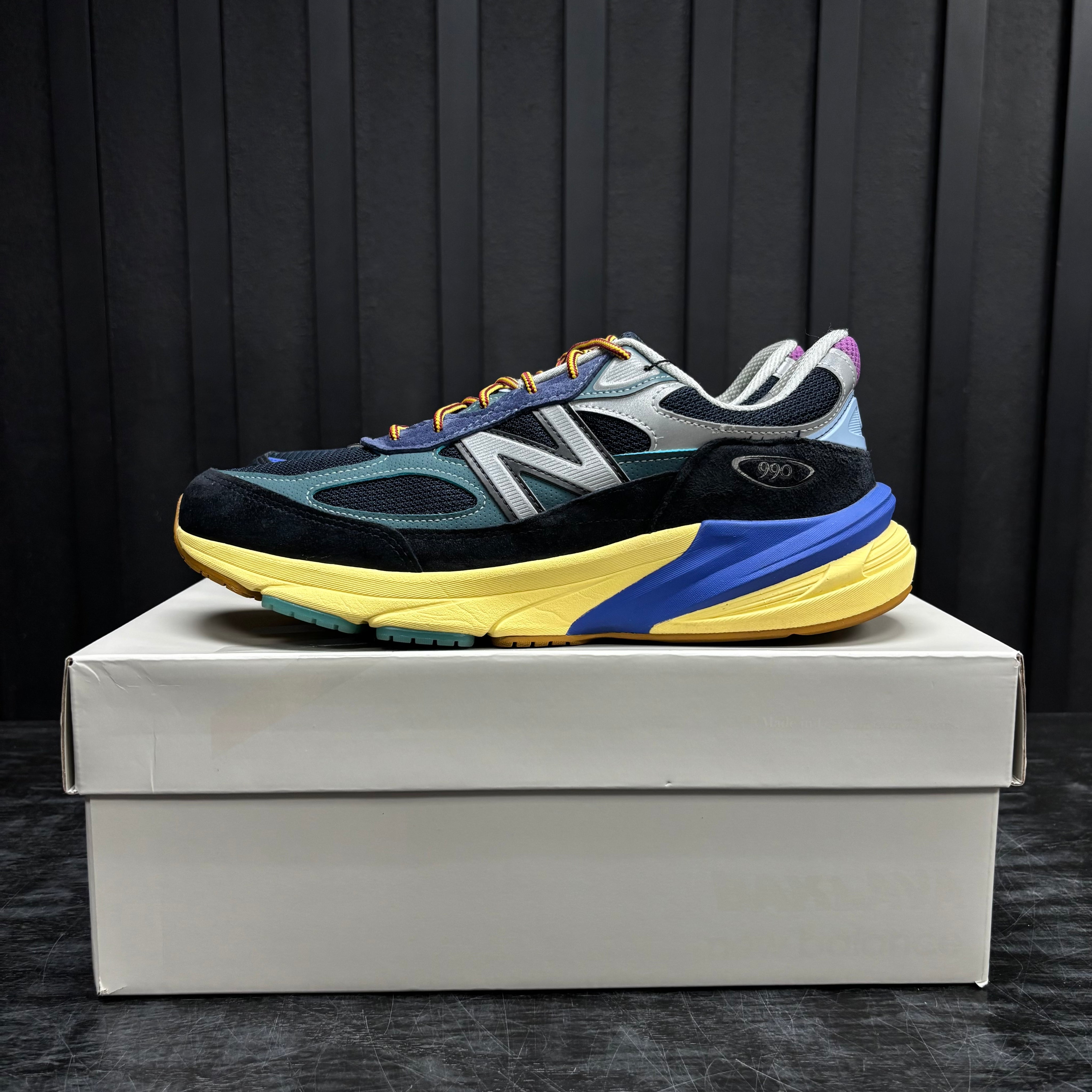 New Balance 990v6 MiUSA Action Bronson Lapis Lazuli - Used - 3911