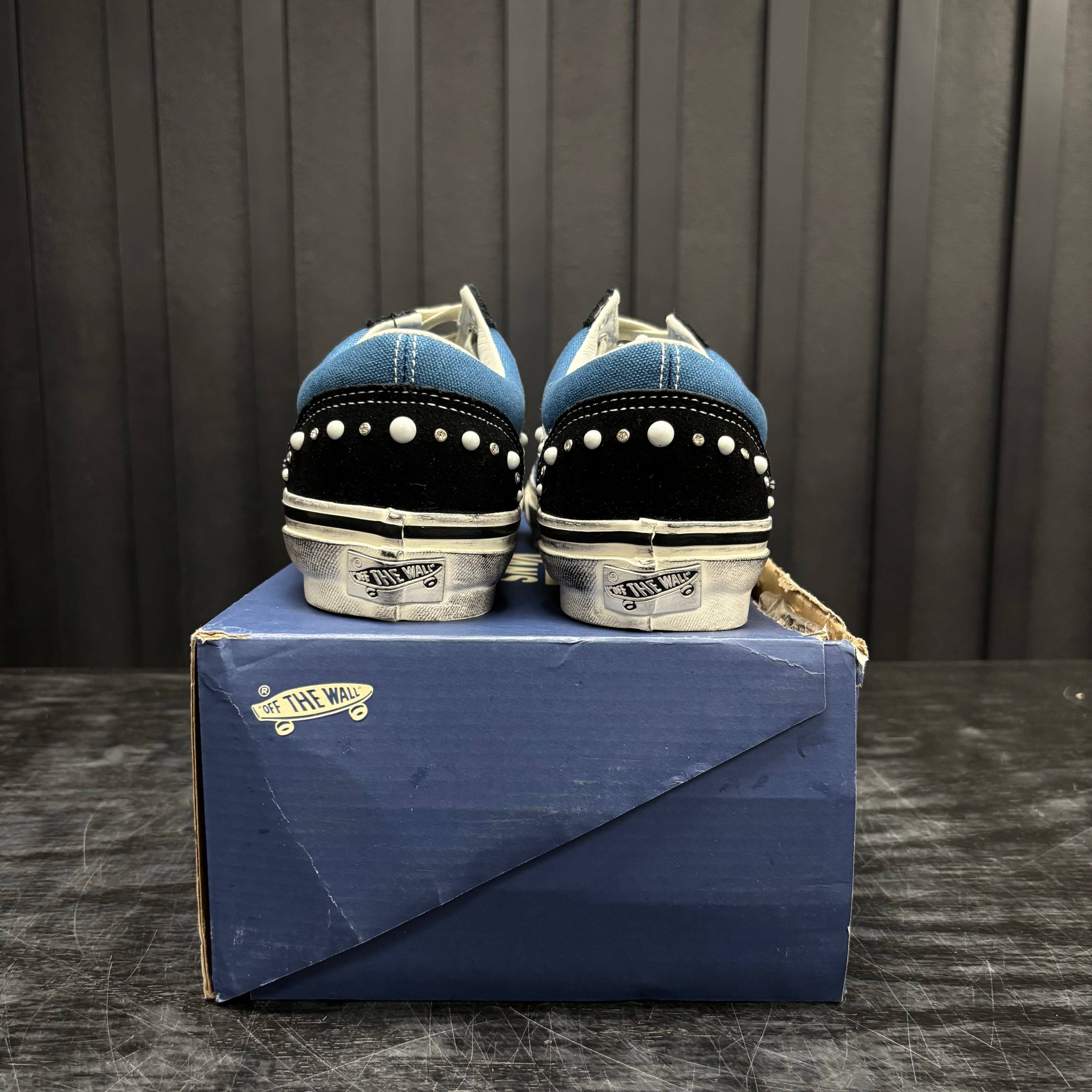 Vans LX Old Skool 36 Pearlized Pack Black Navy - Used - 3921