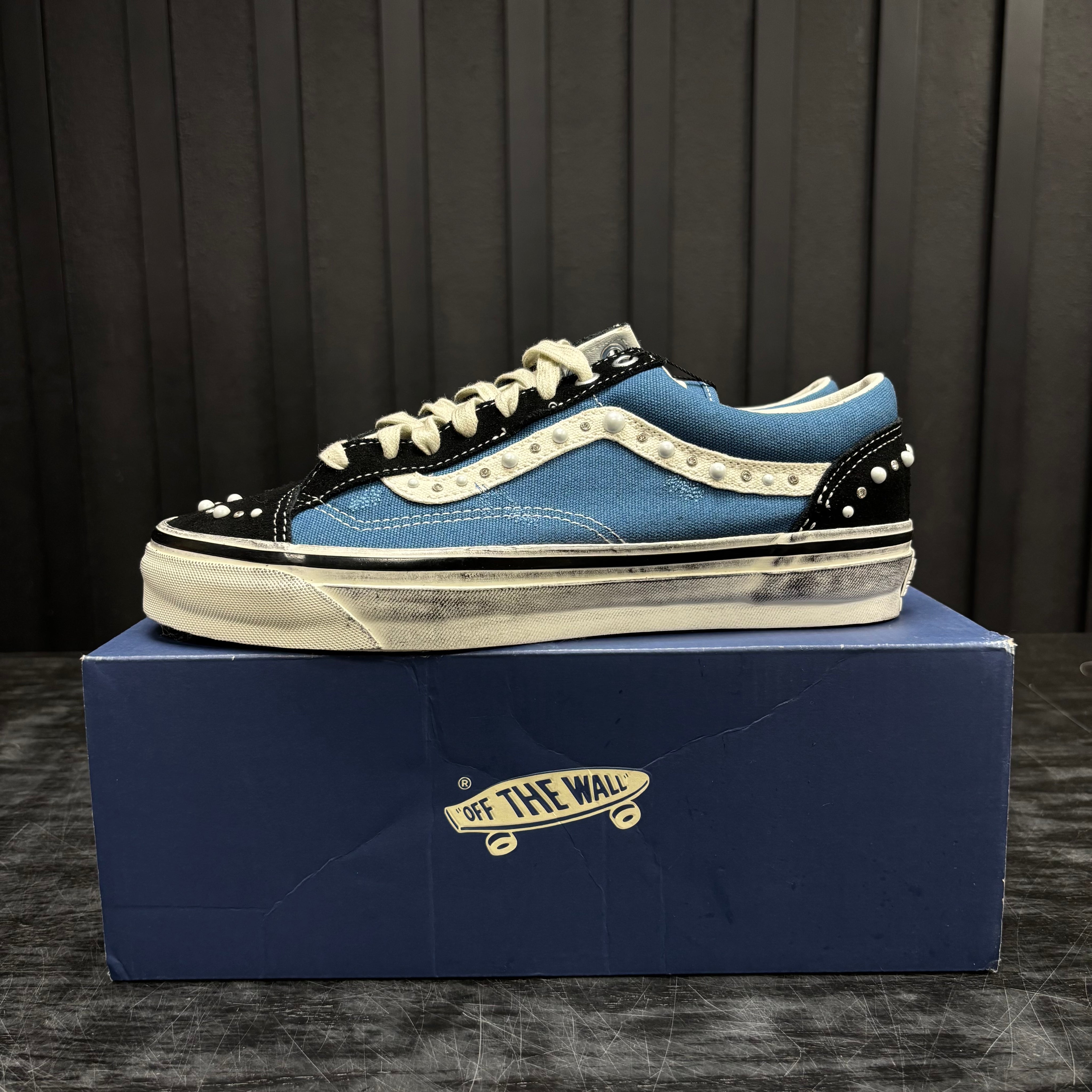 Vans LX Old Skool 36 Pearlized Pack Black Navy - Used - 3921