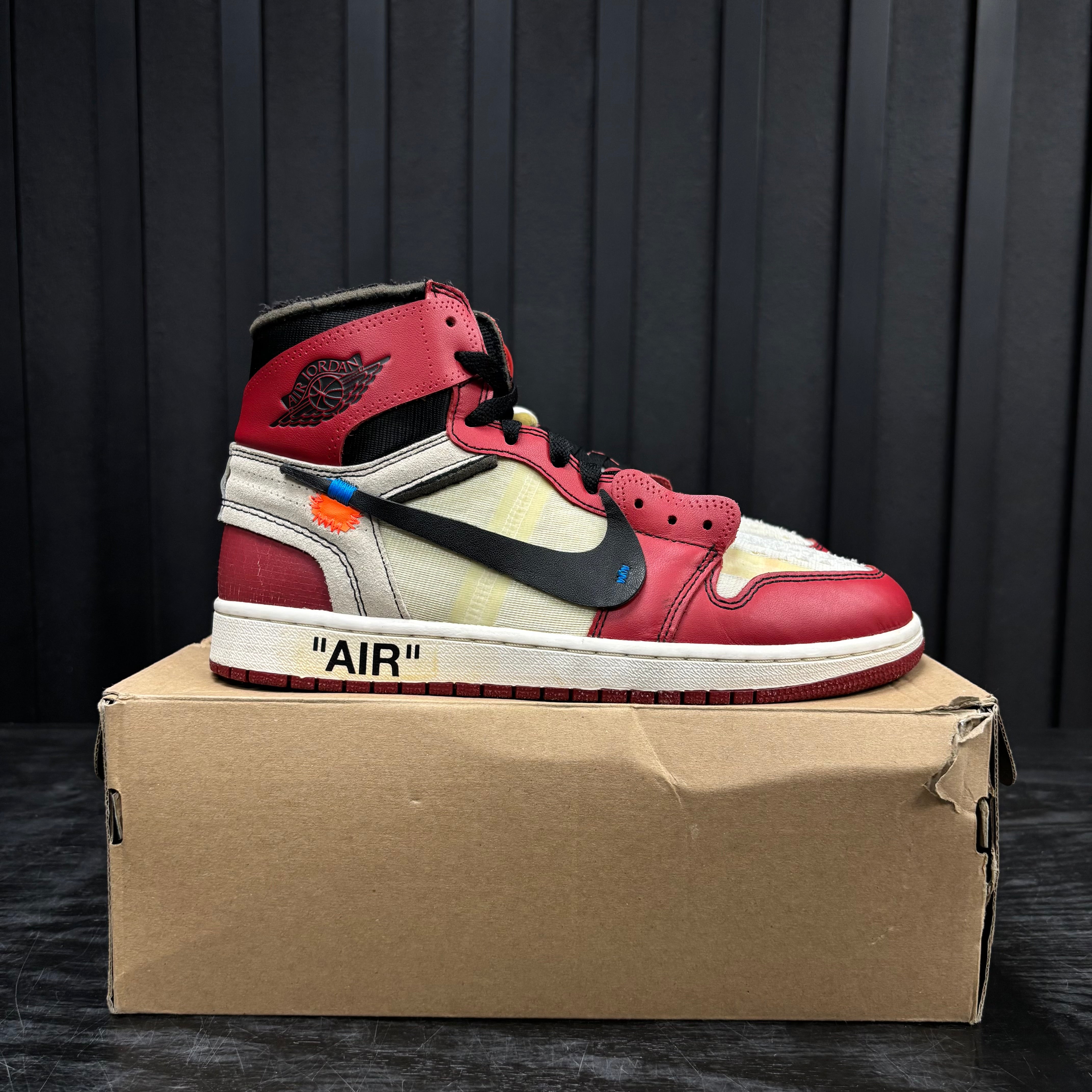 Jordan 1 Retro High Off-White Chicago - Used - 1989