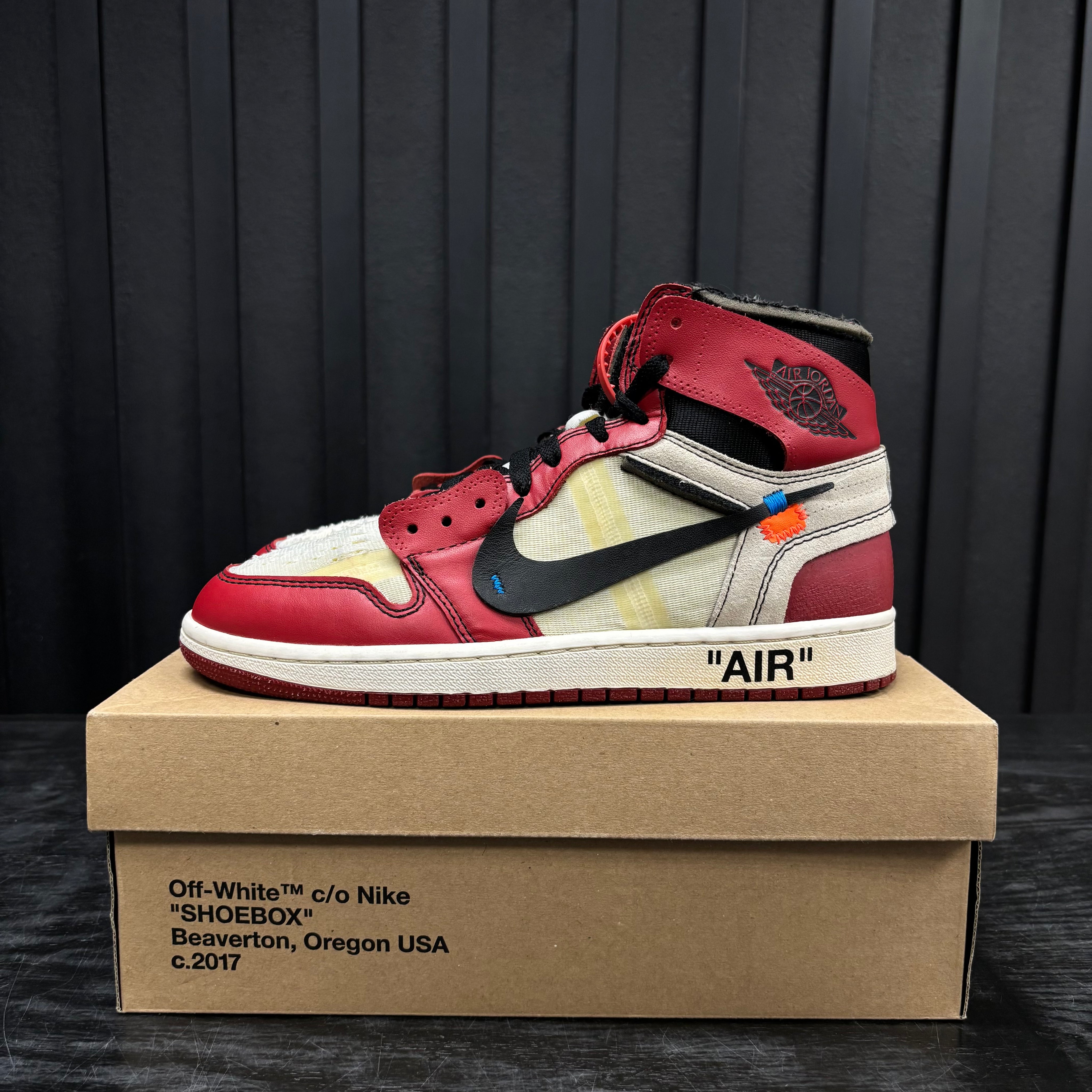Jordan 1 Retro High Off-White Chicago - Used - 1989