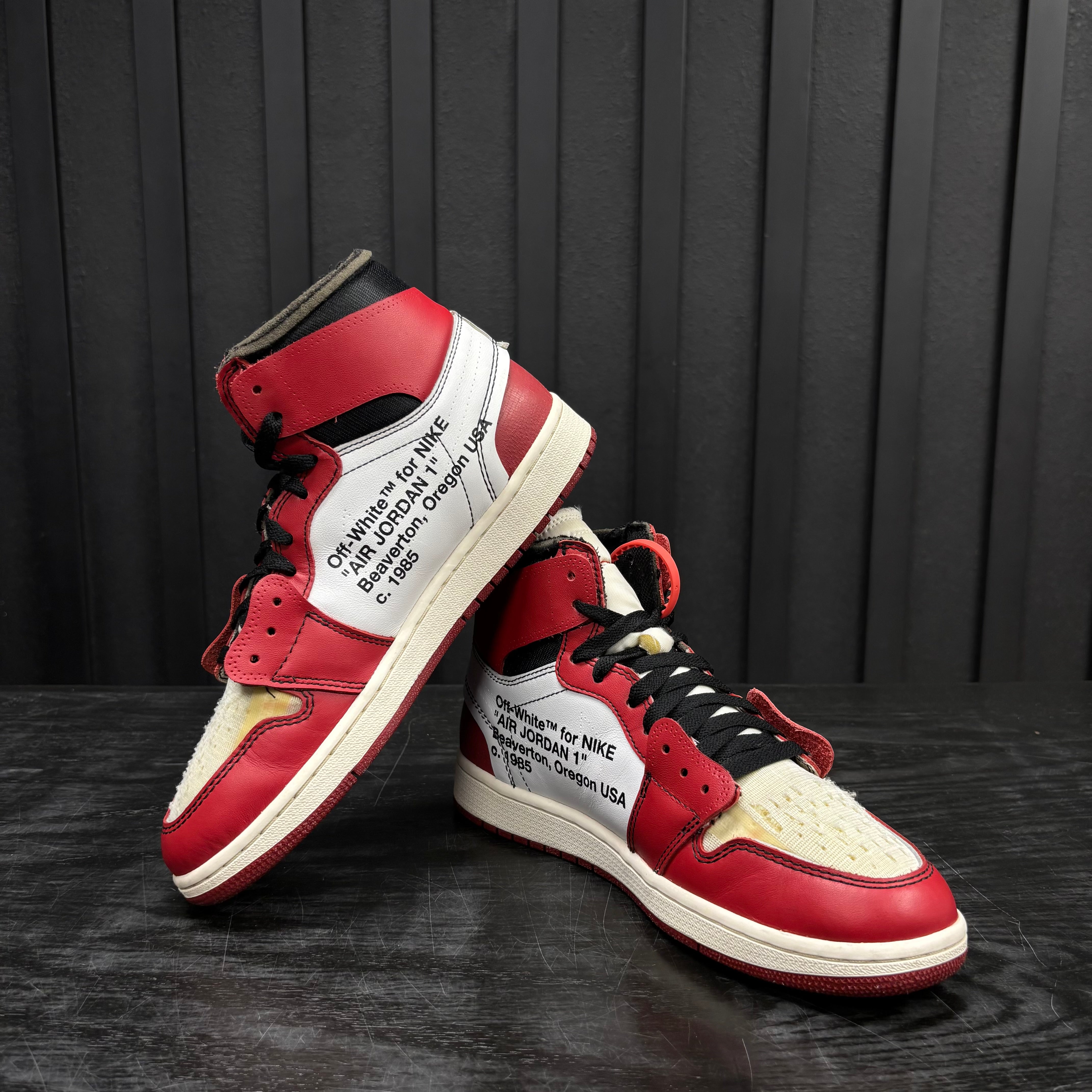 Jordan 1 Retro High Off-White Chicago - Used - 1989