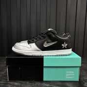 Nike SB Dunk Low Supreme Jewel Swoosh Silver - Used - 4573