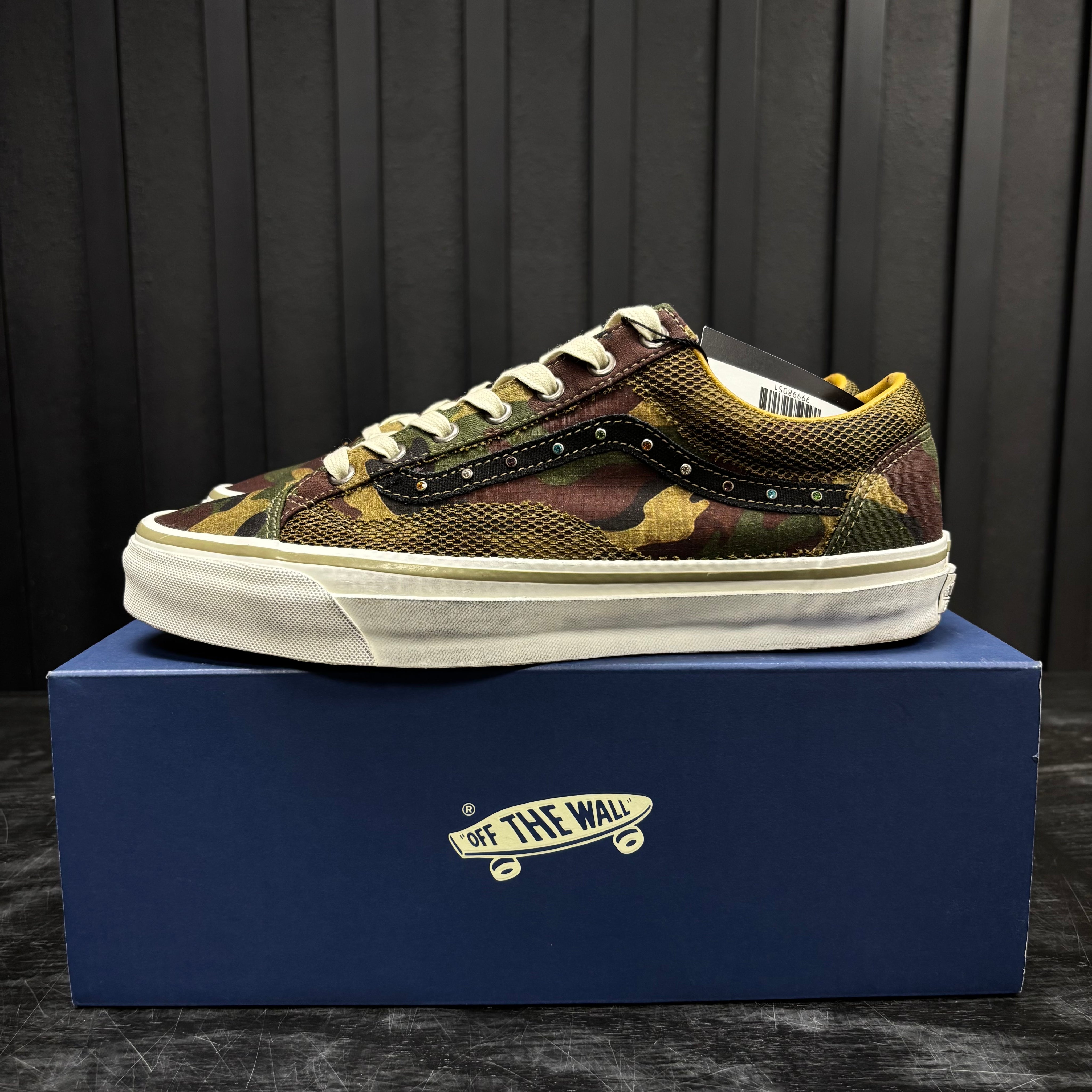 Vans Premium Old Skool 36 Woodland Camo Green - Used - 3957