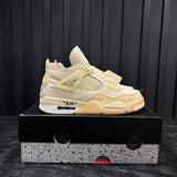 Jordan 4 Retro Off-White Sail (Women's) - Used - 1983